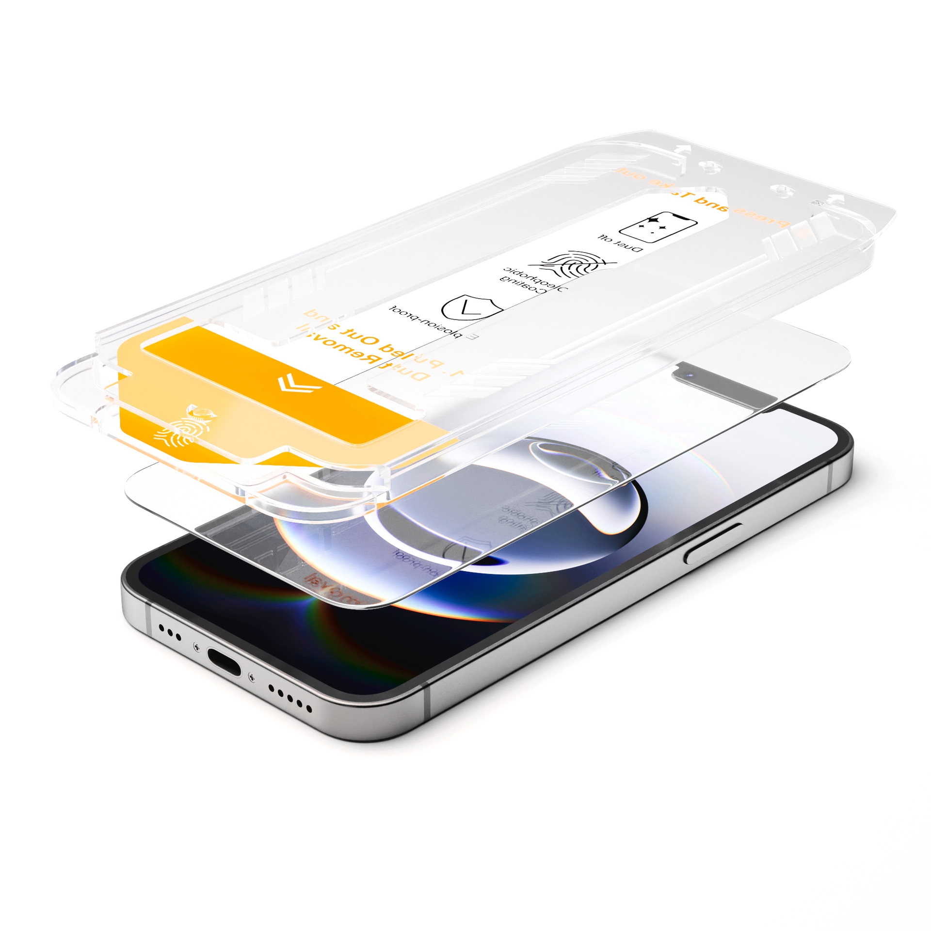4smarts Displayschutzglas »Second Glass«, für Apple iPhone 16e, Displayschutzfolie, Schutzfolie, Bildschirmschutz, kratz- & stoßfest
