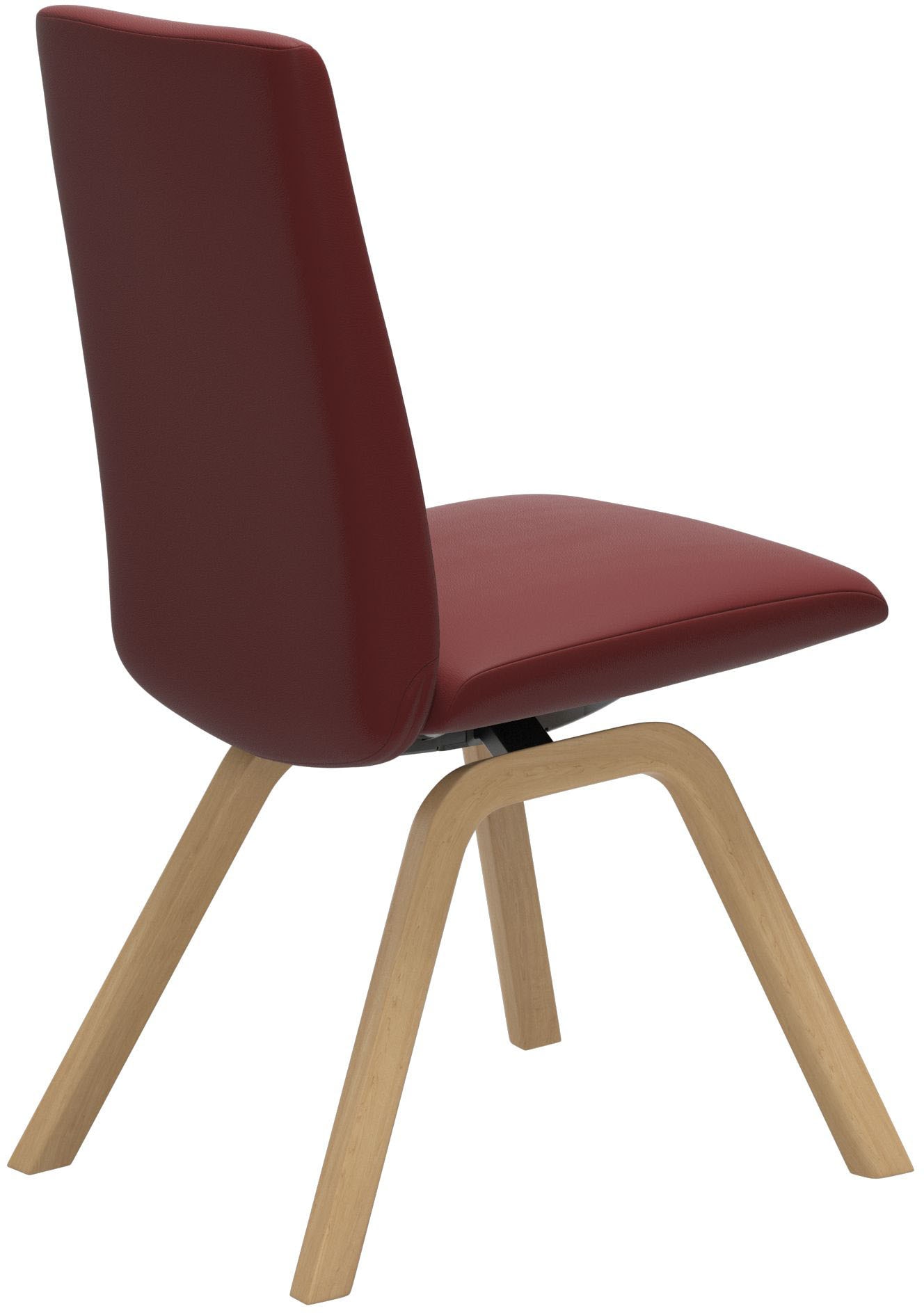 Stressless® Polsterstuhl »Laurel«, Leder PALOMA, Low Back, Größe M, mit schräggestellten Beinen in Eiche natur