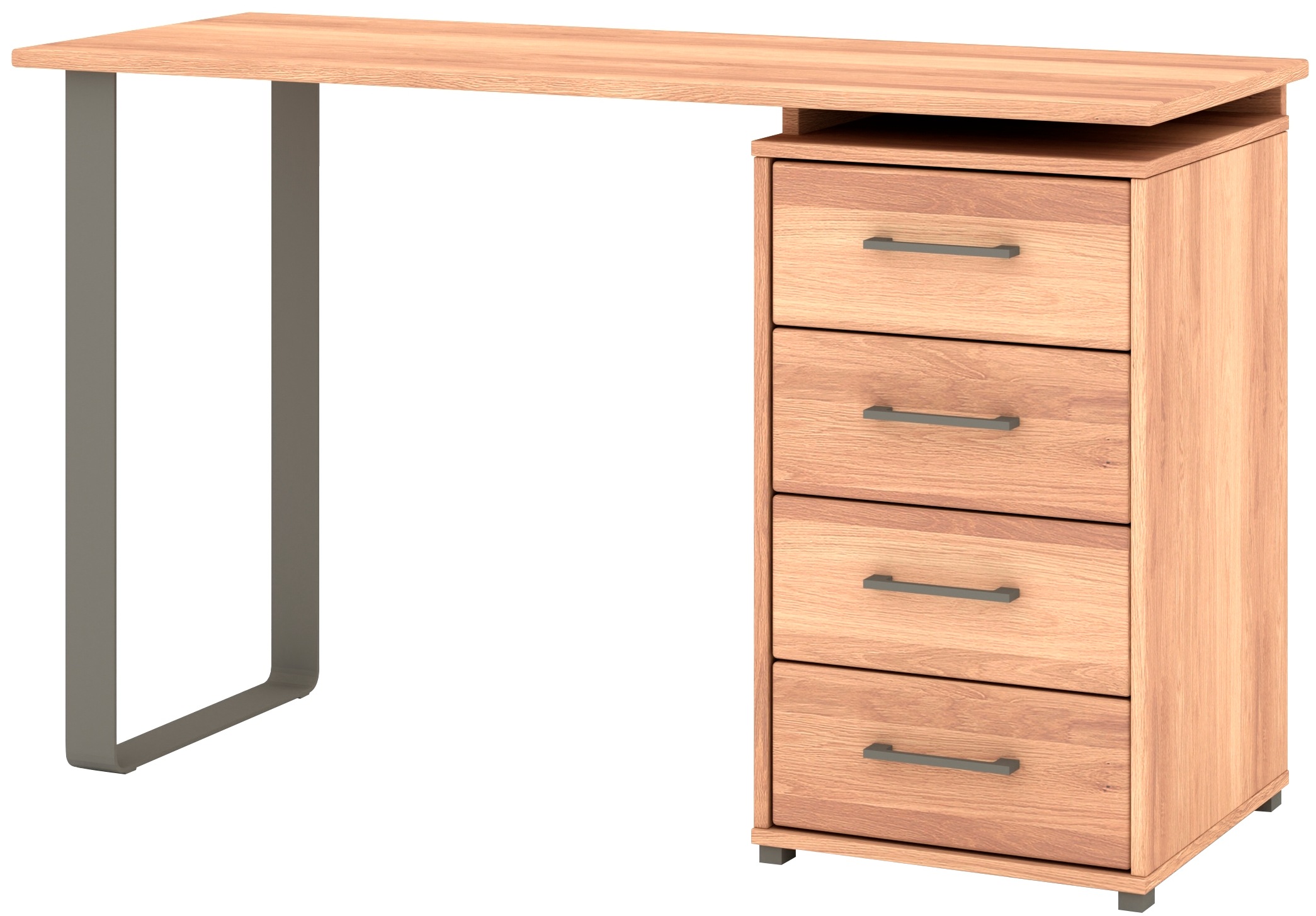 Musterring Schminktisch »Sorrent, Frisiertisch, Schreibtisch, Kosmetiktisch, teilmassiv Eiche«, (mit Schubladen, beidseitig montierbar, 125x75x47 cm)