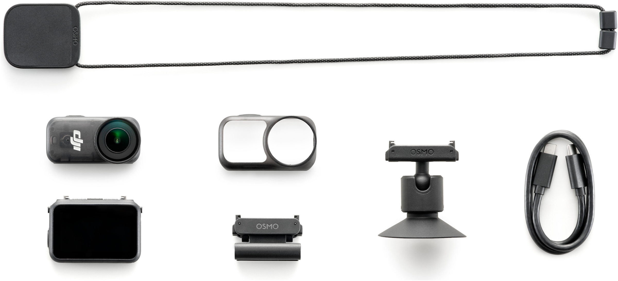 DJI Camcorder »DJI Osmo Nano Standard Combo (128GB)«, 4K Ultra HD, Bluetooth-WLAN (Wi-Fi)