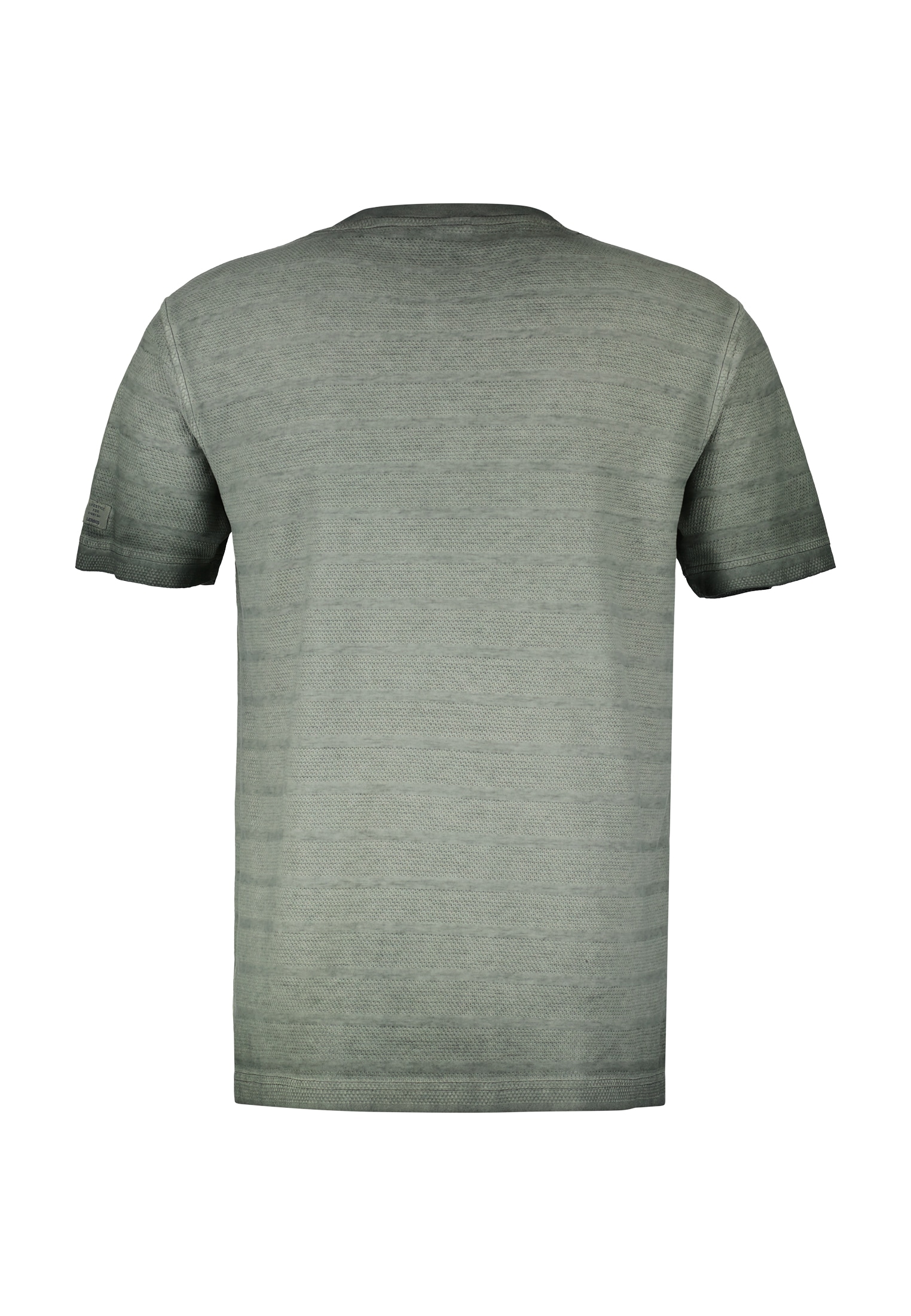 LERROS T-Shirt »LERROS Serafino mit bestellen Strukturstreifen«