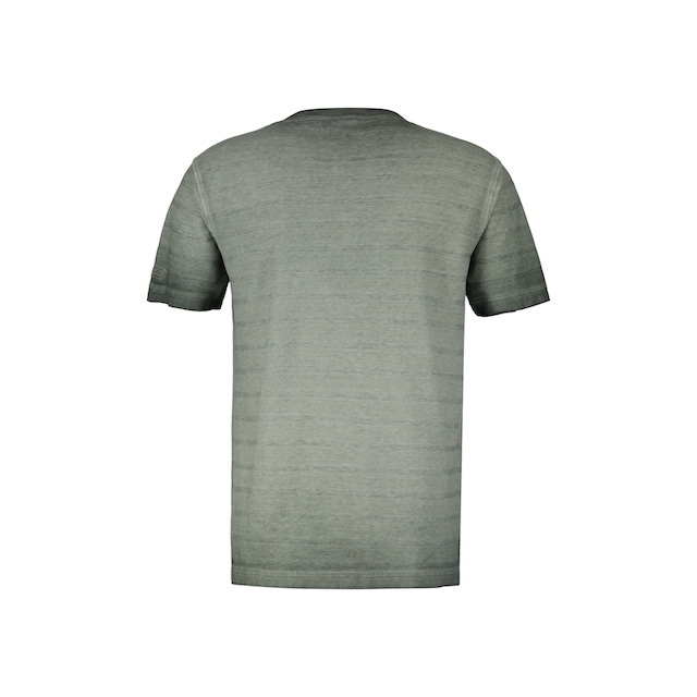 LERROS T-Shirt »LERROS Serafino mit Strukturstreifen« bestellen