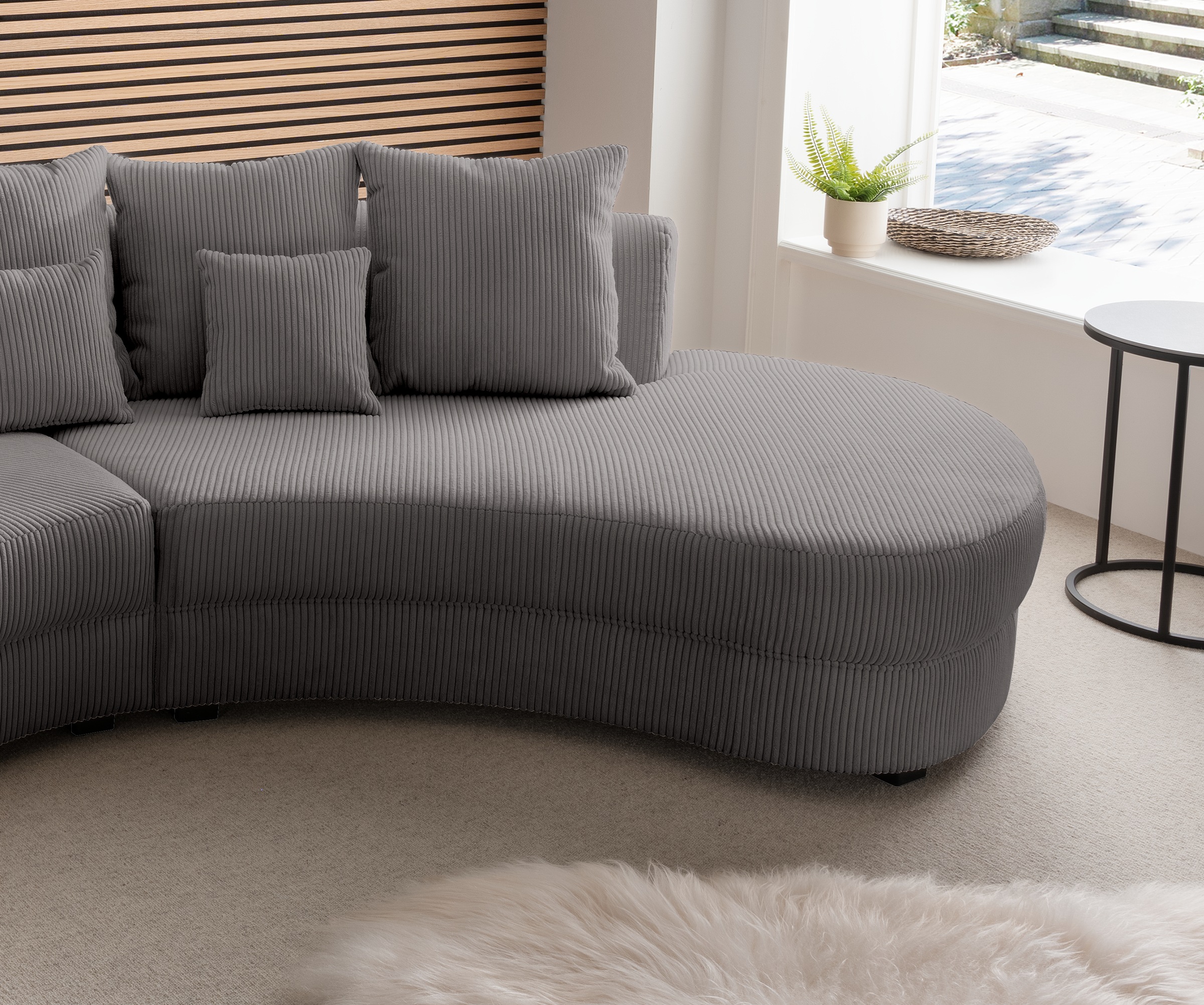 INOSIGN Ecksofa »Limoncello organische Formensprache, L-Form«, ergonomische Form