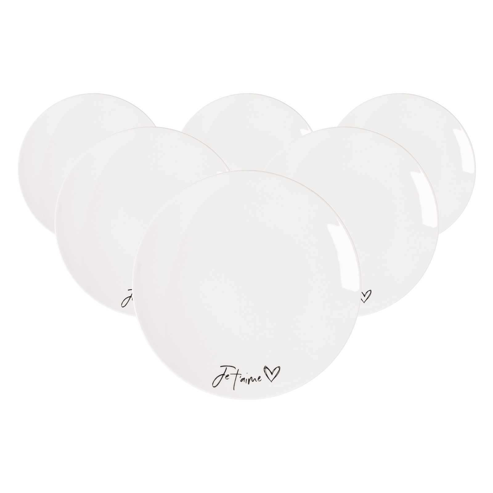 Villeroy & Boch Frühstücksteller »Frühstücksteller Je t'aime Statement ø 21 günstig online kaufen