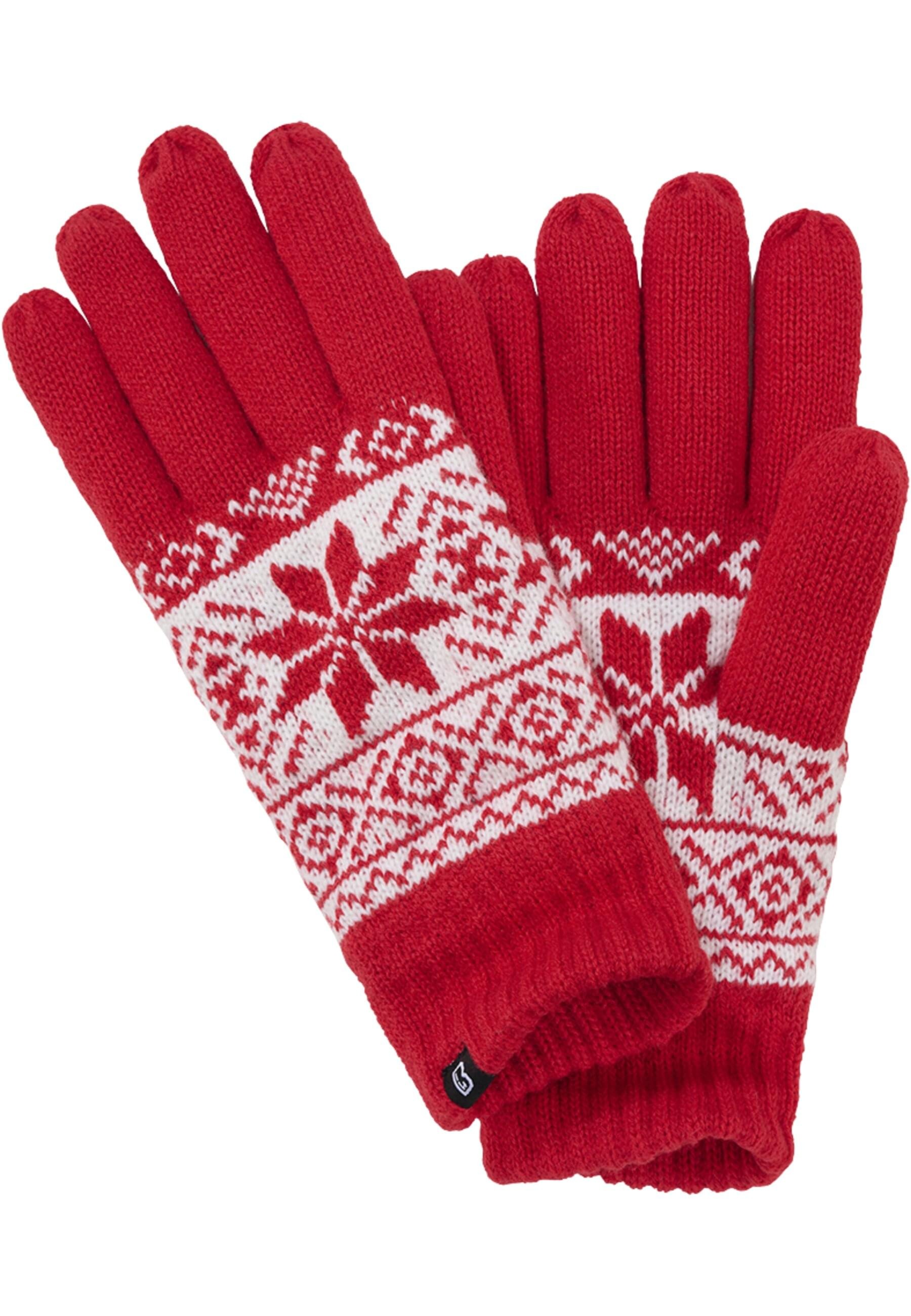 BRANDIT Baumwollhandschuhe »Unisex Snow Gloves« red