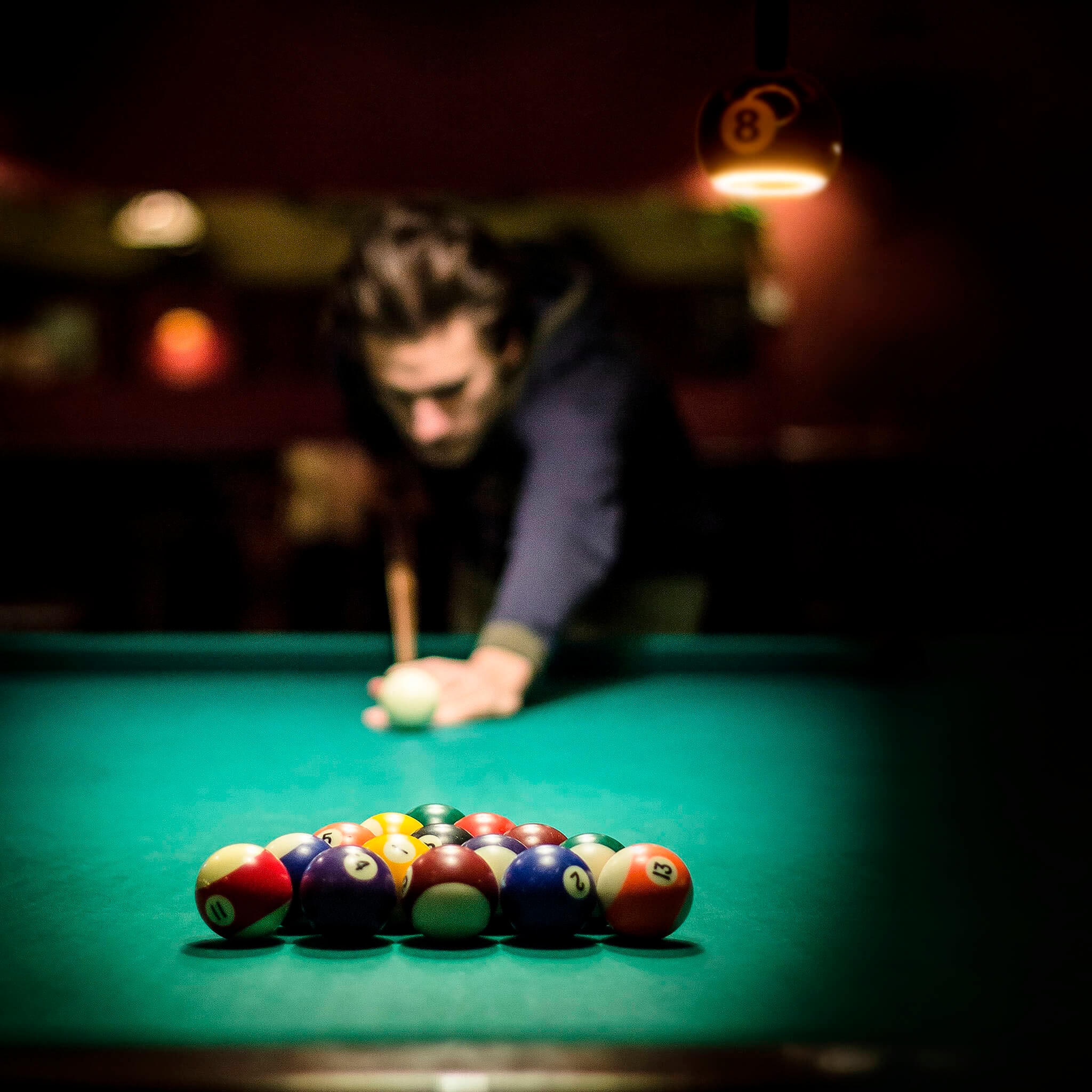 SEGULA LED-Leuchtmittel »LED Floating Billard 200 black 8« E27 1 Stk. Extra-Warmweiß handmade