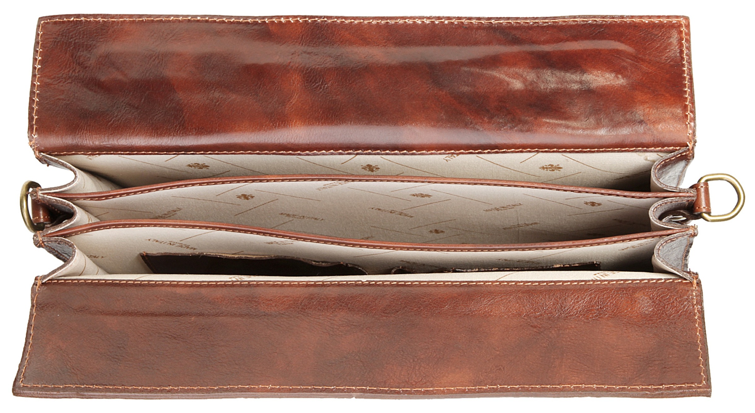 Piké Aktentasche »ALESSANDRO VOLTA«, echt Leder, Made in Italy