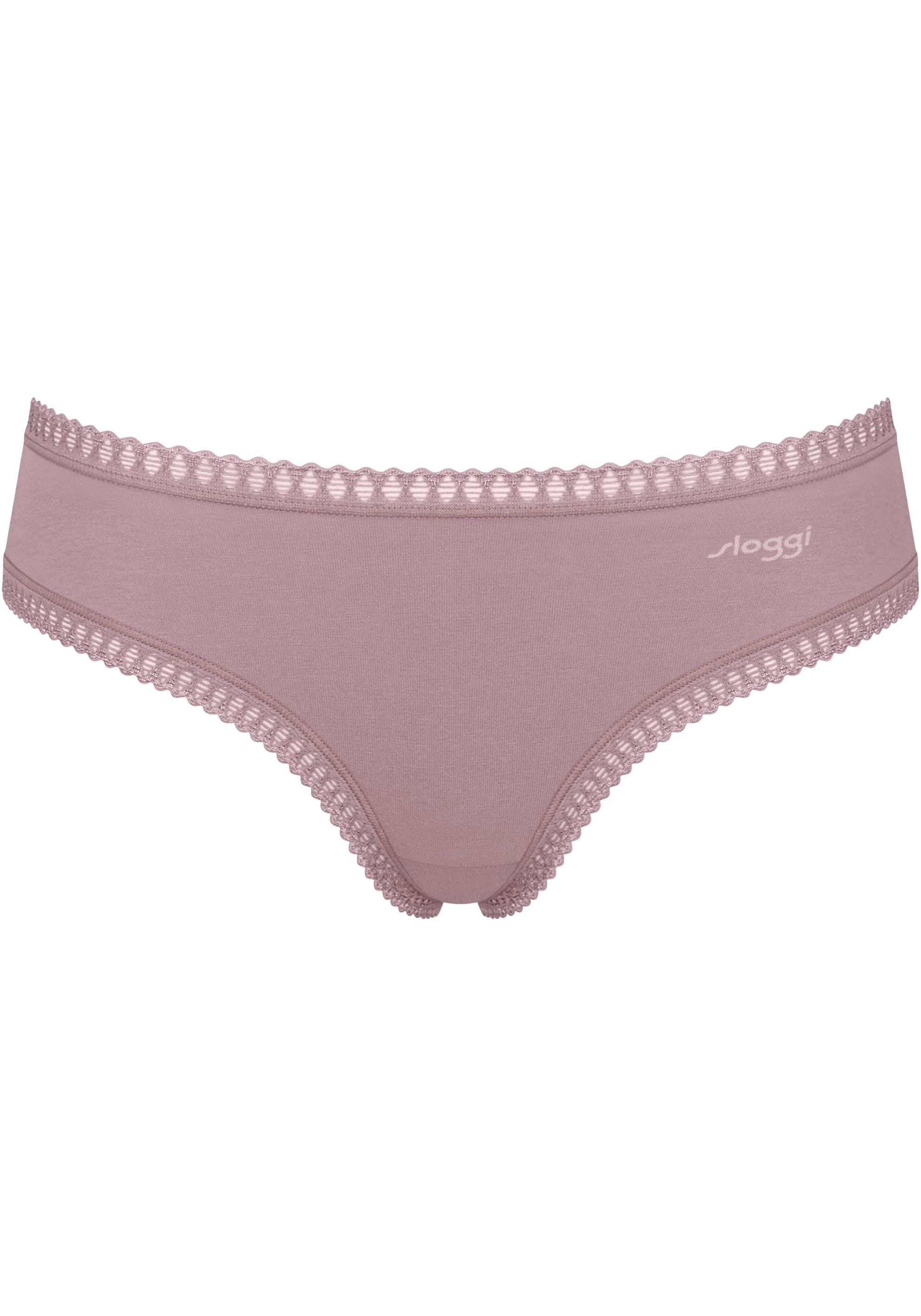 sloggi Slip »GO Crush Hipster C3P«, (3er Pack), mit Spitzendetails