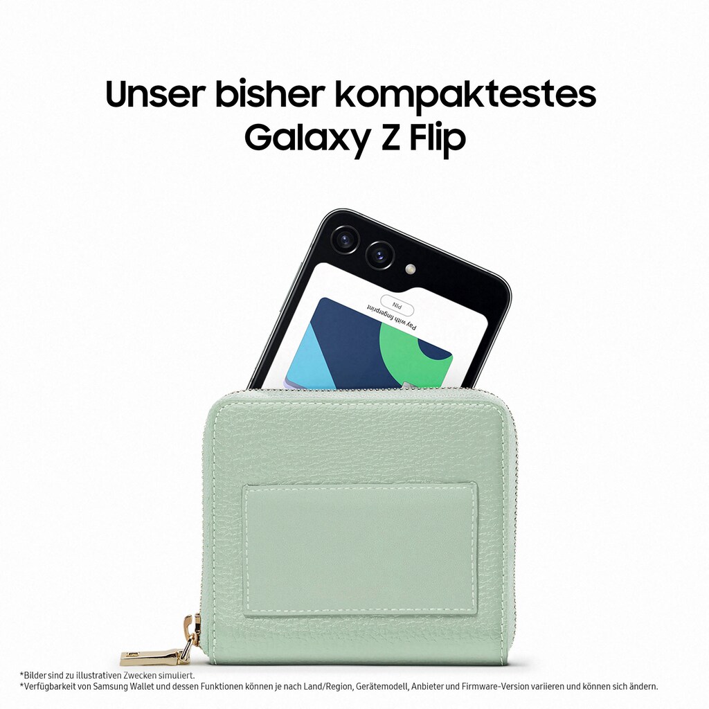 SAMSUNG Galaxy Z Flip5, 256 GB, Lavender