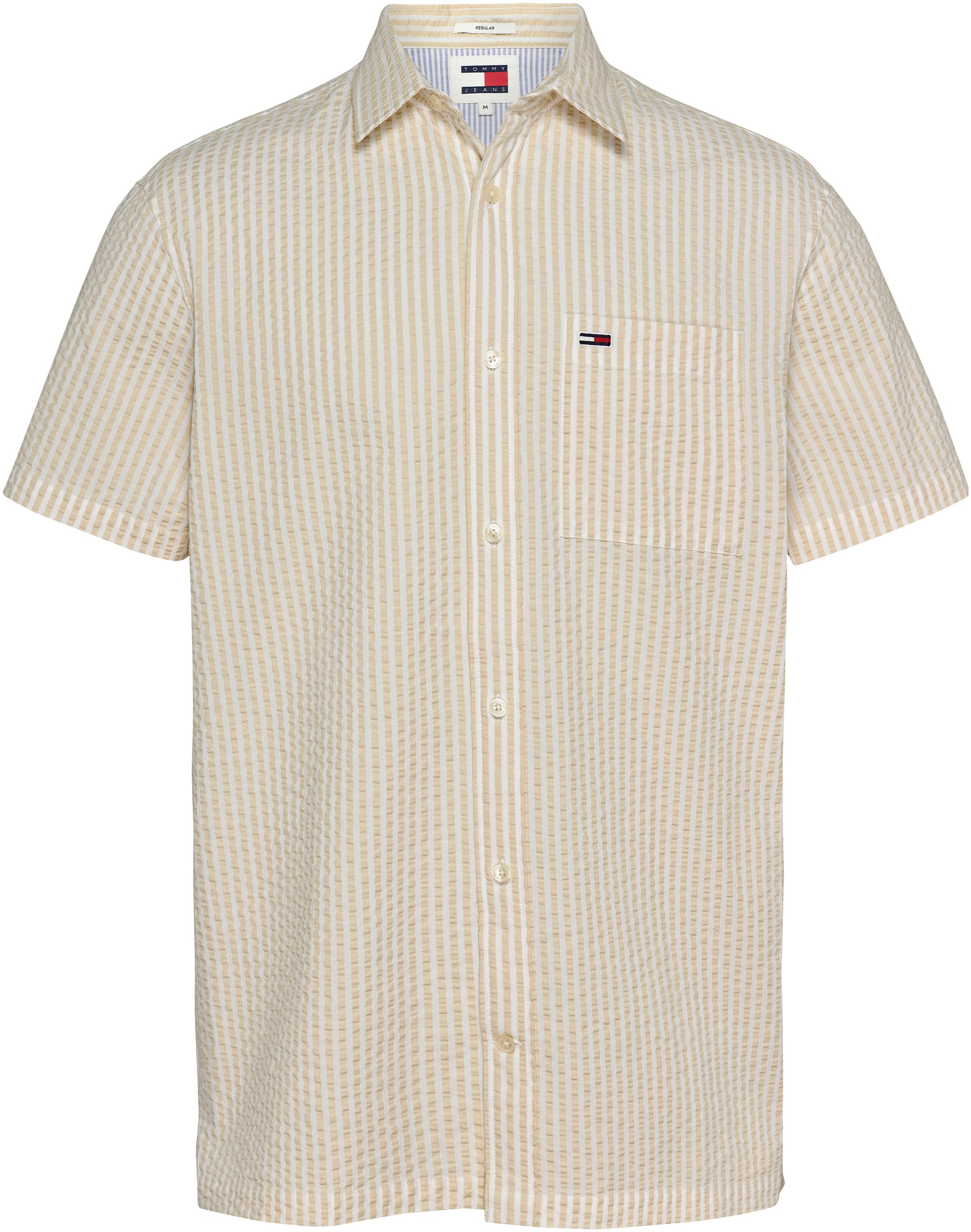 Tommy Jeans Kurzarmhemd »TJM REG STRIPE SEERSUCKER SHIRT«