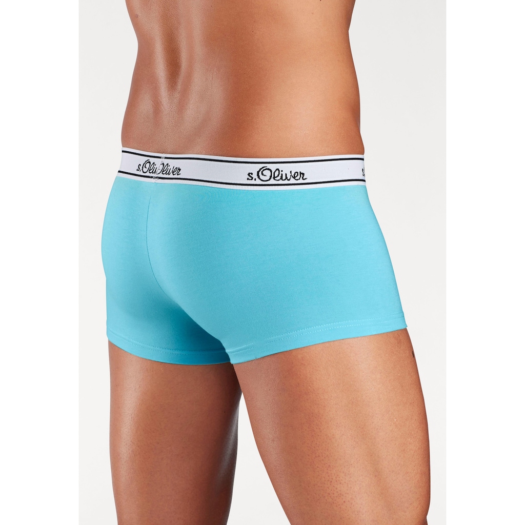 s.Oliver Boxershorts, (Packung, 3 St.)