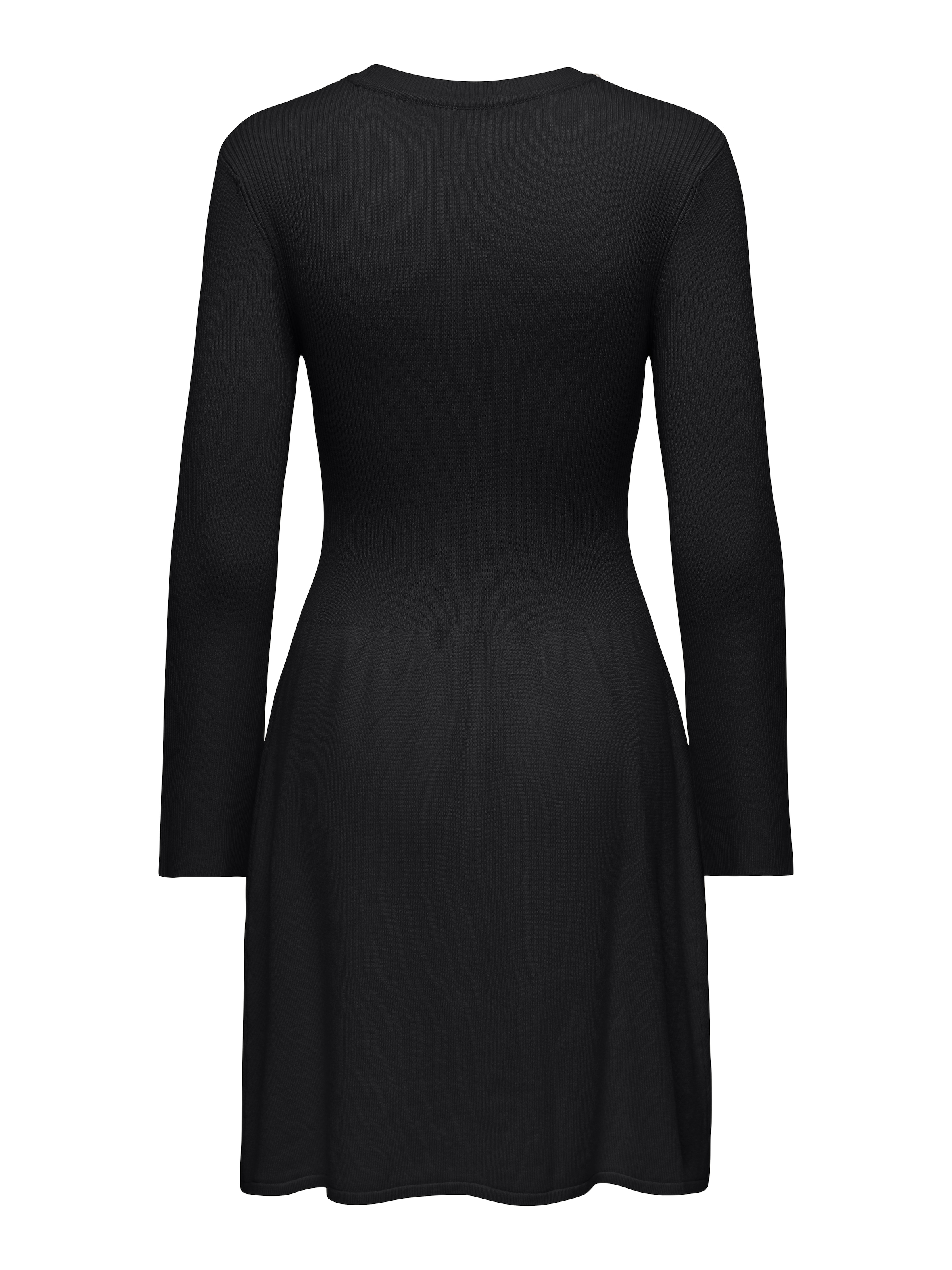 ONLY Strickkleid »ONLNATASCHA LS O-NECK BLING DRESS CS KNT« Viskosemischung, regular fit