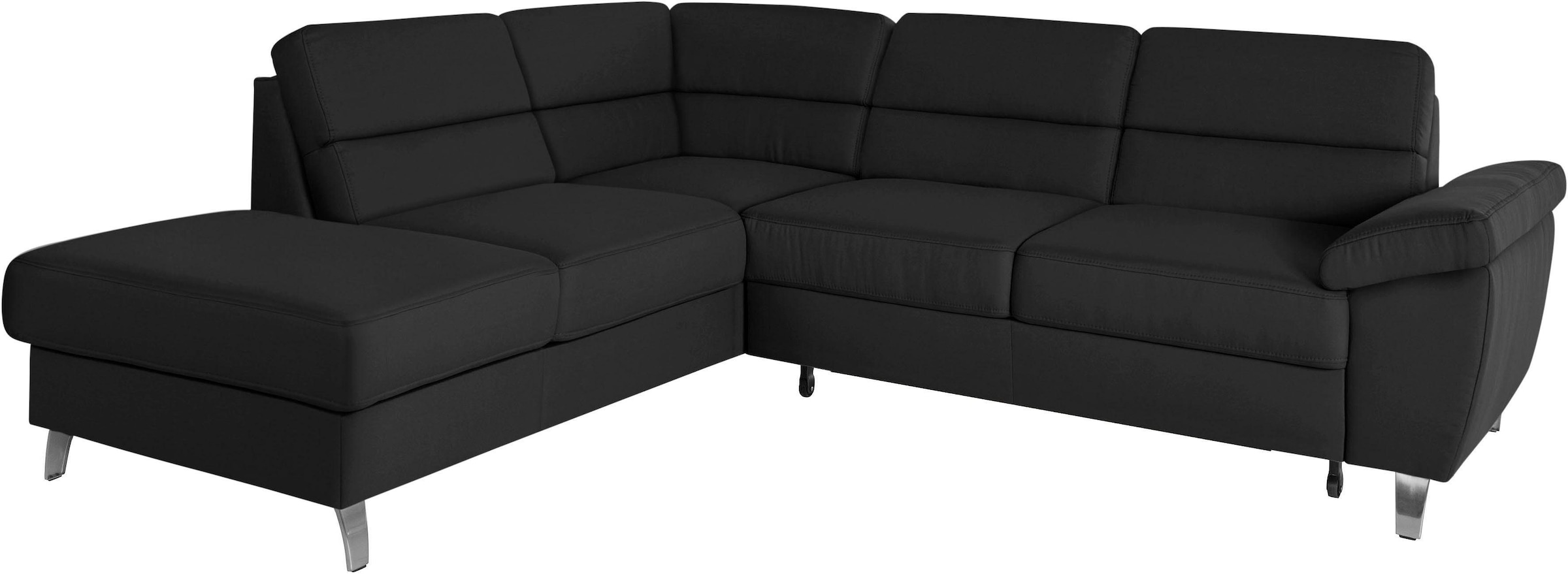 sit&more Ecksofa »Sorano L-Form«, wahlweise mit Bettfunktion und Bettkasten günstig online kaufen