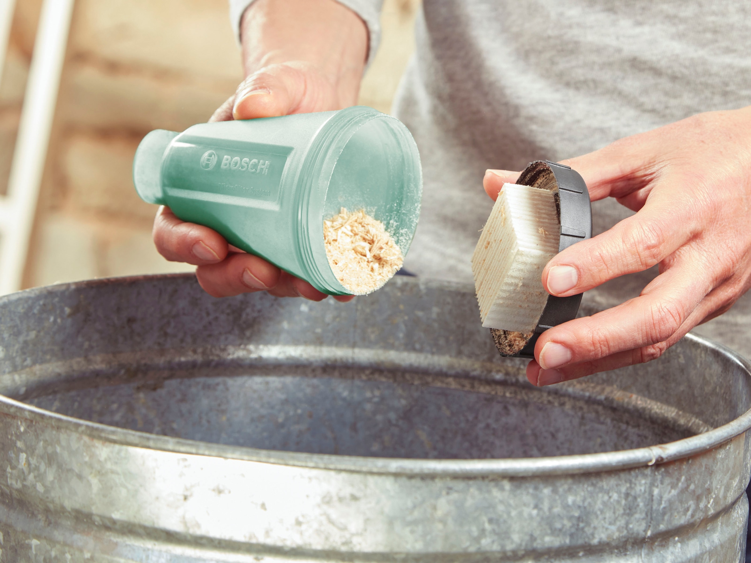 Bosch Home & Garden Akku-Multischleifer »UniversalSander 18V-10 - solo«, ohne Akku und Ladegerät