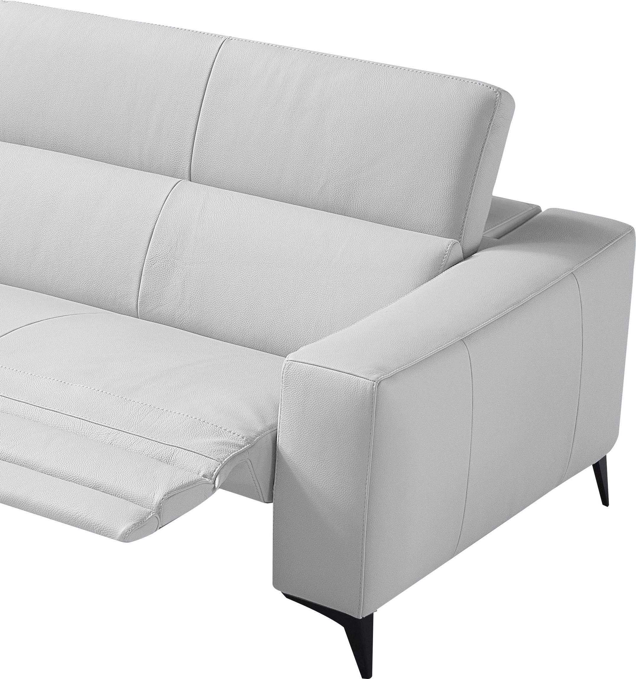 Egoitaliano Ecksofa »Edith, Designsofa mit hohem Sitzkomfort, L-Form«, inkl günstig online kaufen