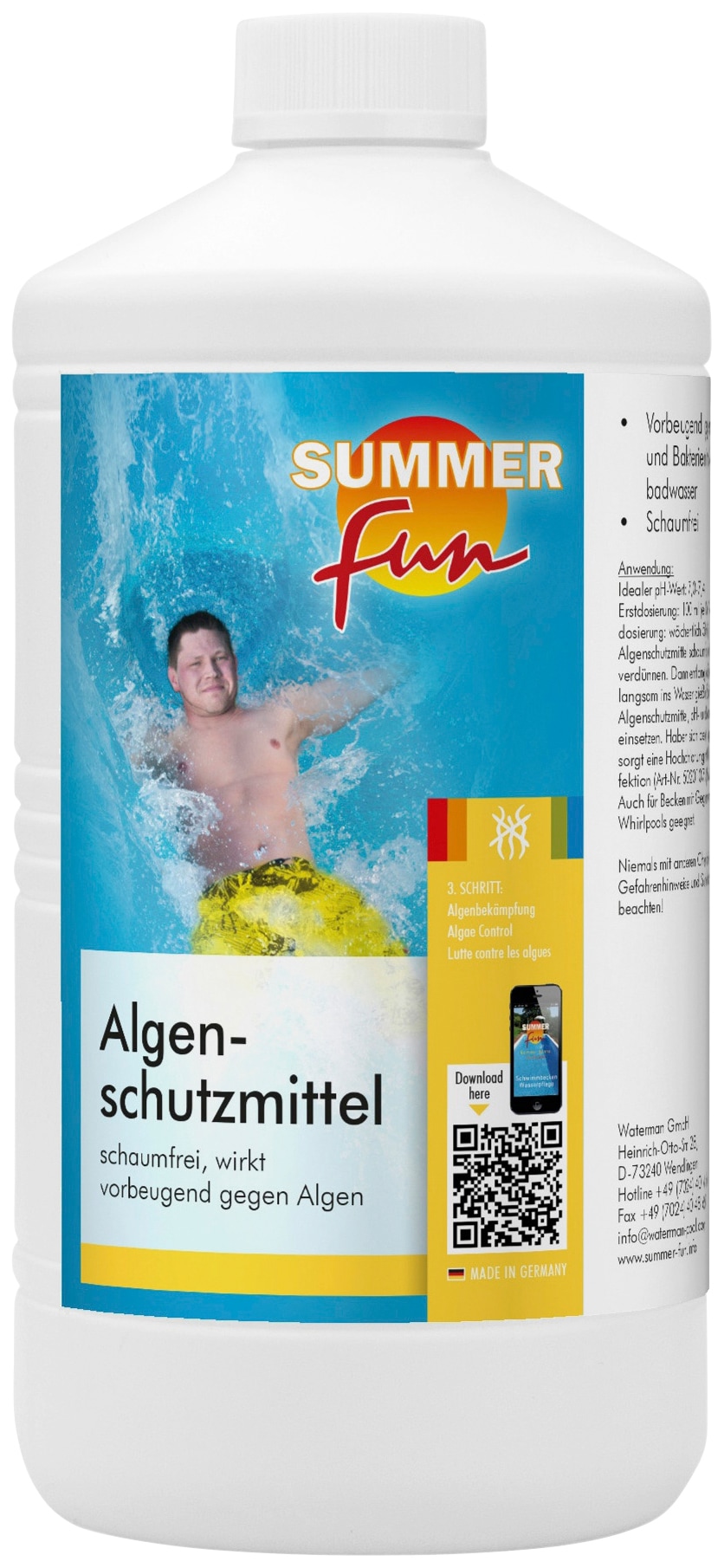 SUMMER FUN Poolpflege »Starterset Chlor Maxipack«, (Set), 6-tlg.