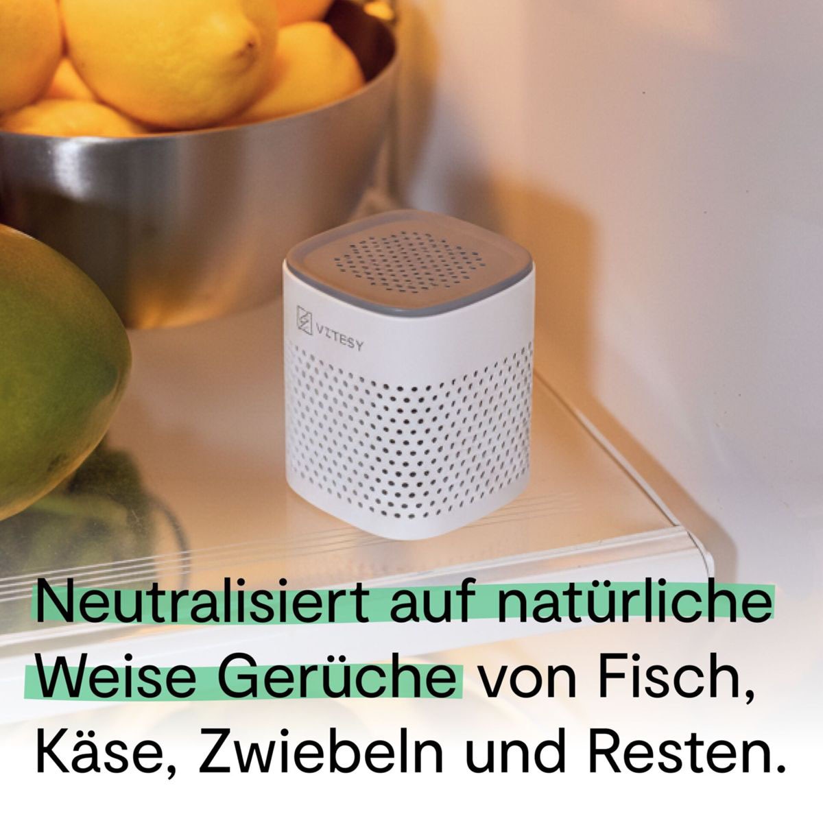 Vitesy Luftreiniger »DEO Geruchsneutralisierer« Nachhaltige, ozonfreie Luftreinigungstechnologie
