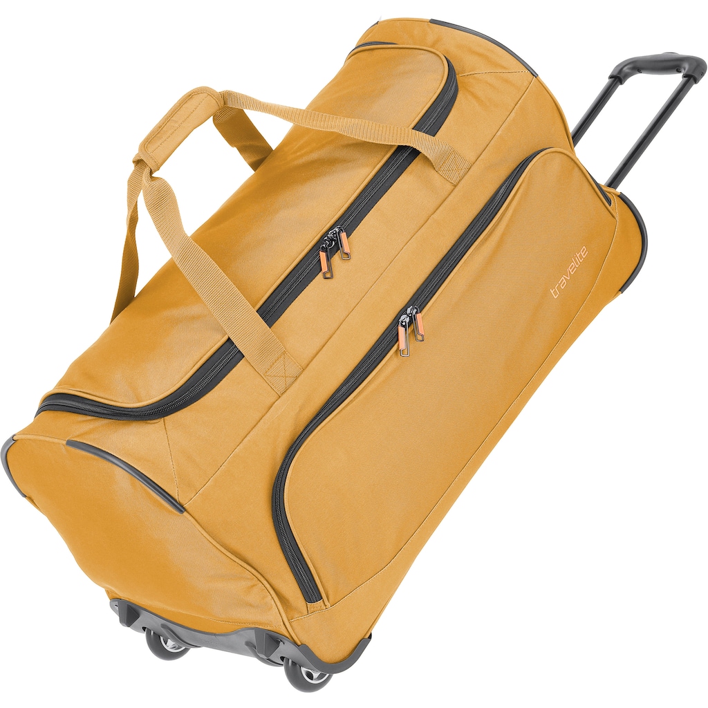 travelite Reisetasche »Basics Fresh, 71 cm, gelb«, mit Rollen