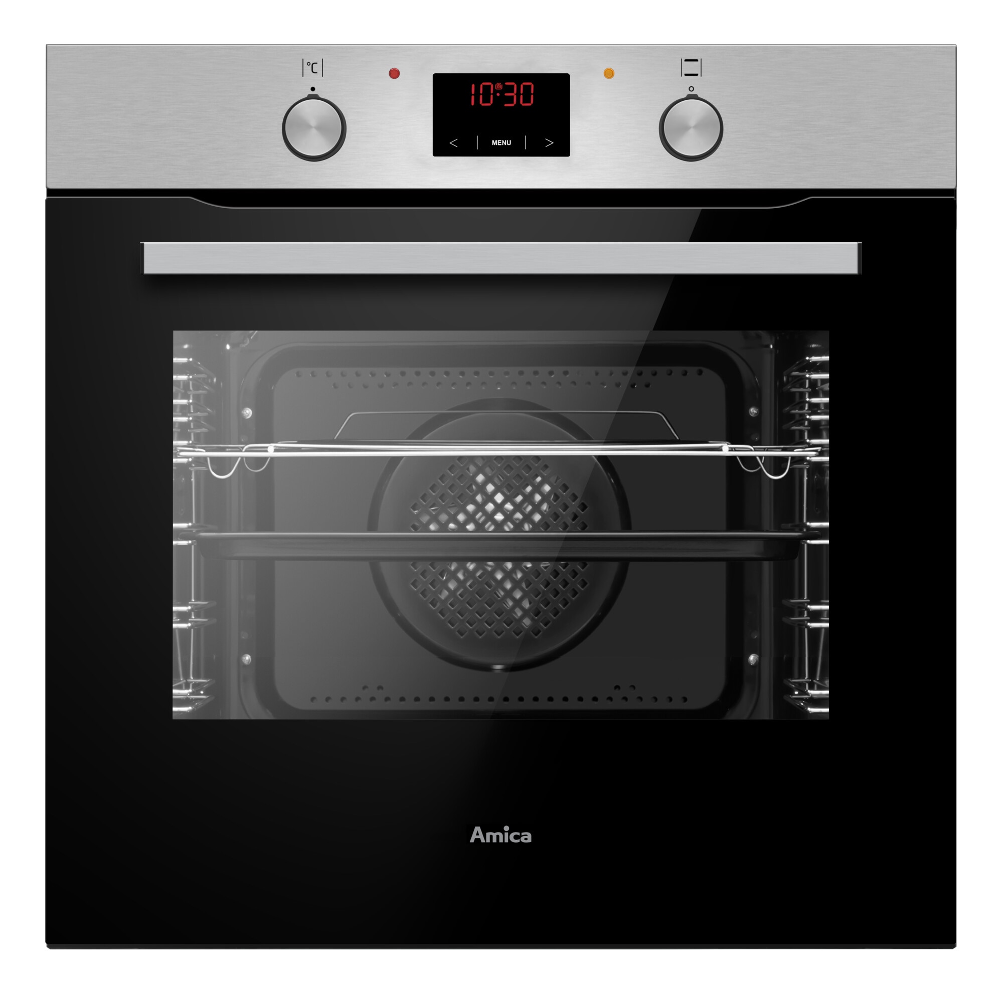 Amica Einbaubackofen ABE 9430 E »ABE 9430 E« mit Teleskopauszug nachrüstbar mit Steam Clean