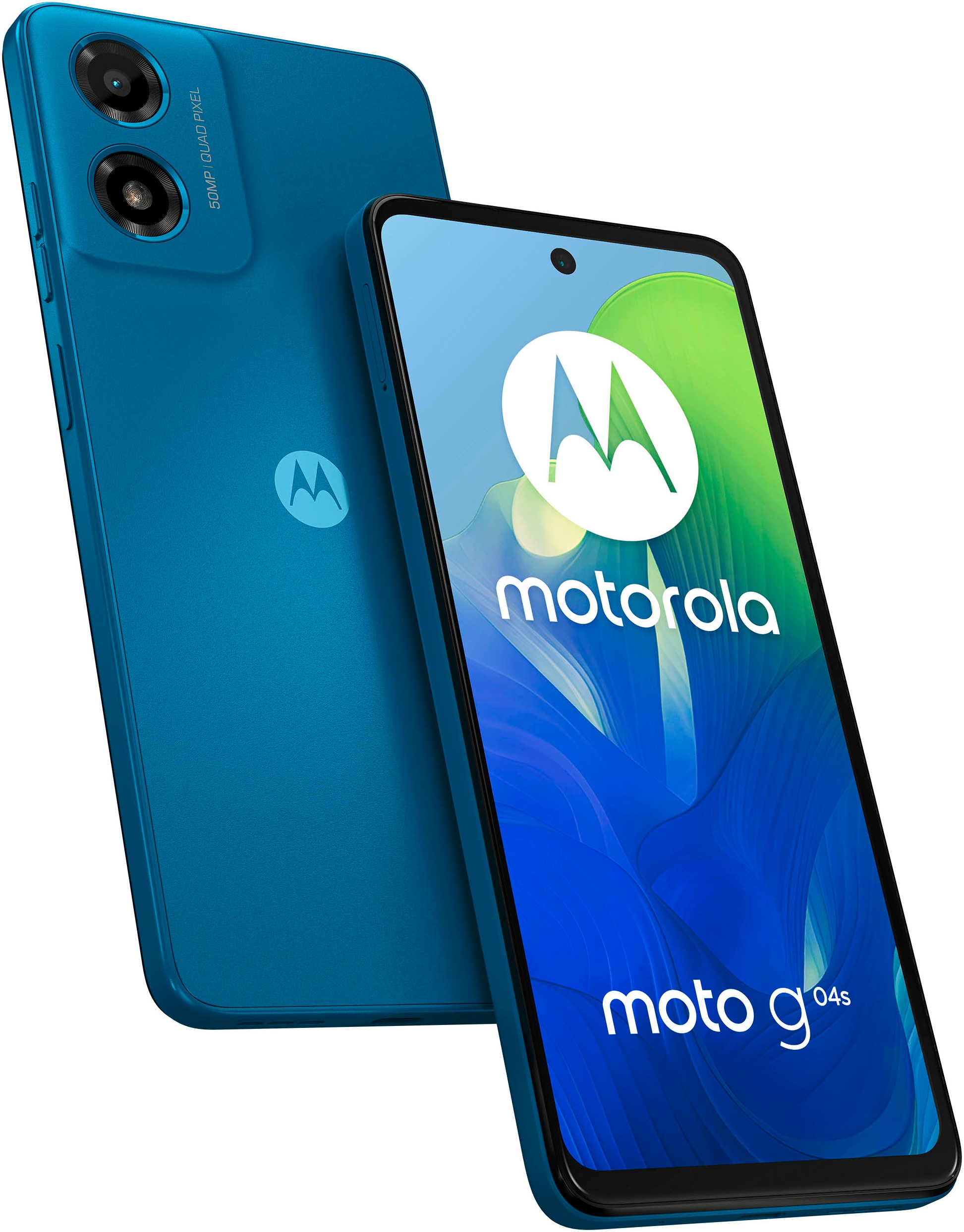 Motorola Smartphone »moto G04s 64GB«, Satinblau