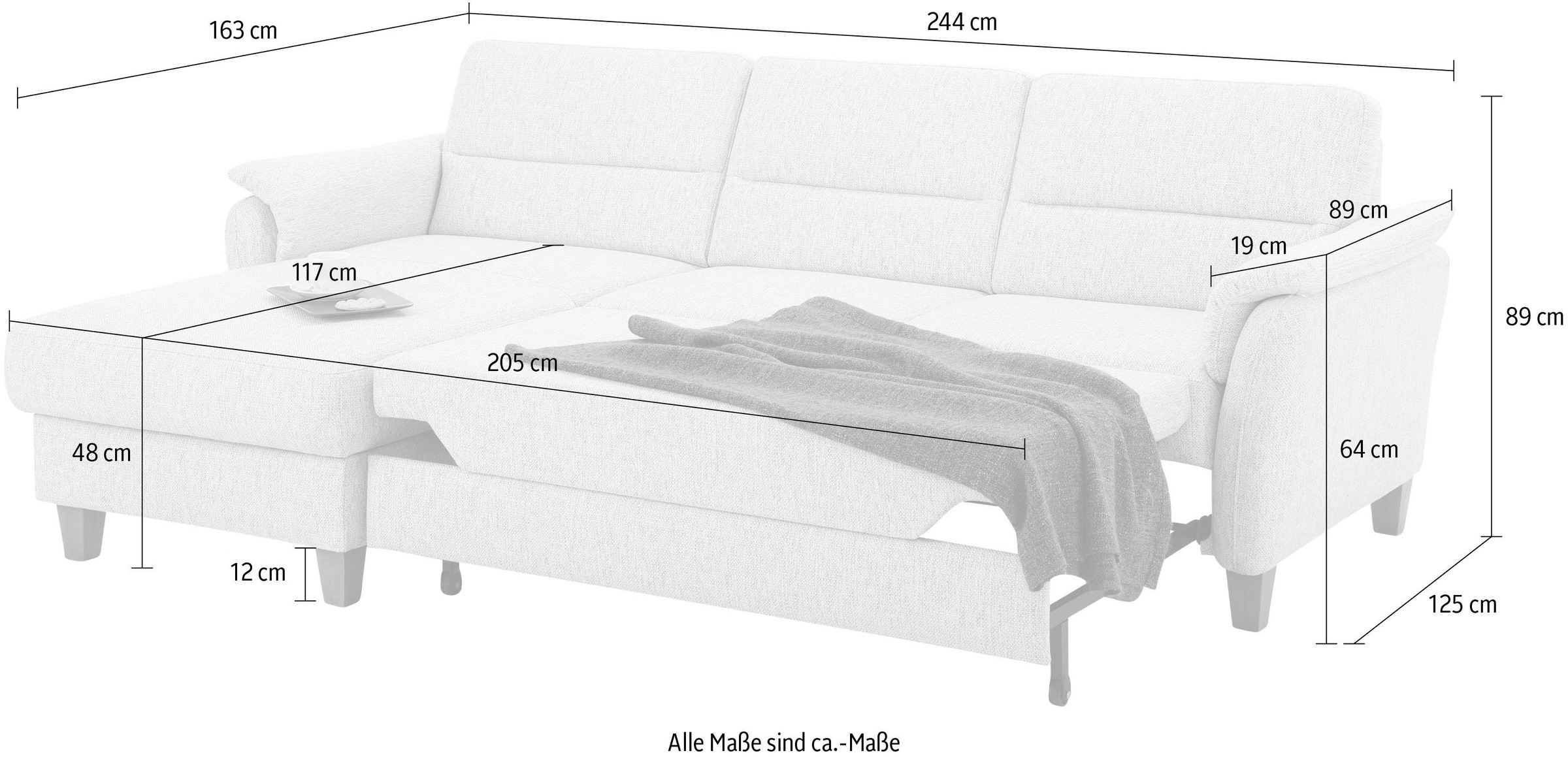 Home affaire Ecksofa
