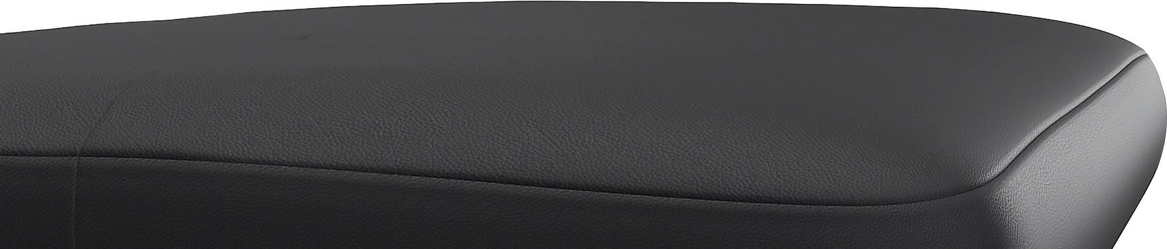 FLEXLUX Pouf »Glow Sitzhocker, Polsterhocker«, Hocker mit Stauraum, Fuß schwarz