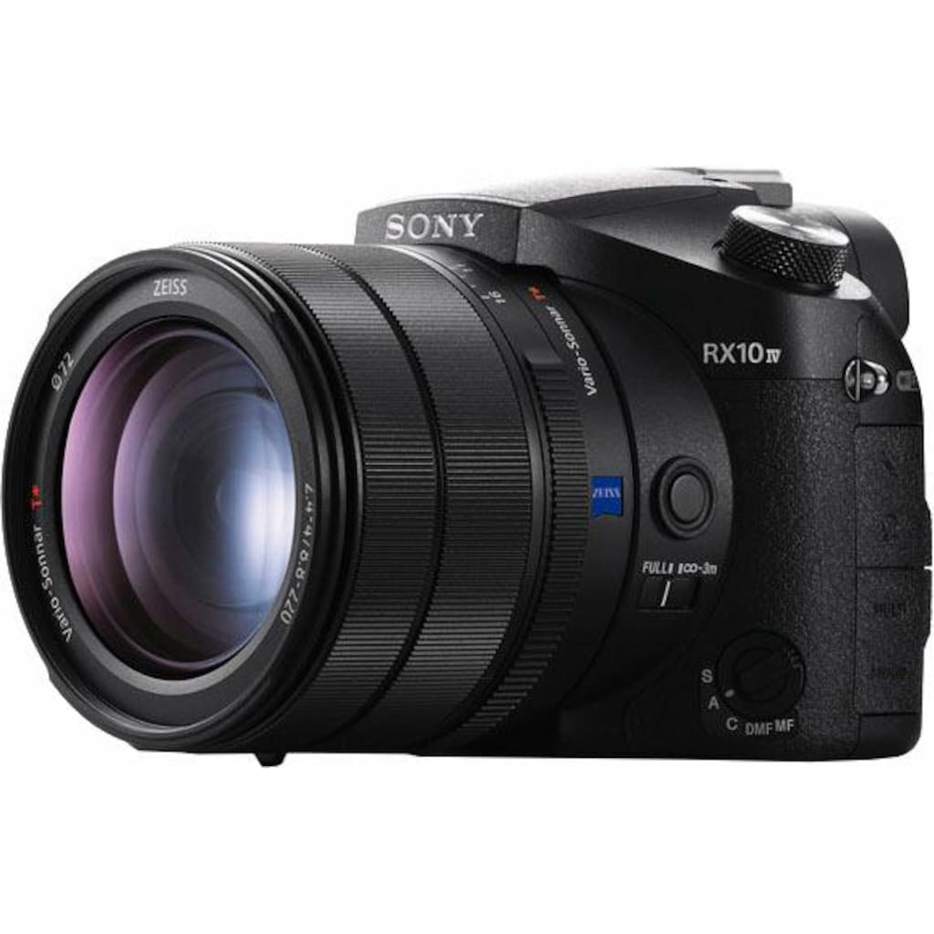 Sony Systemkamera »DSC-RX10M4«, ZEISS® Vario-Sonnar T*, 20,1 MP, 25 fachx opt. Zoom, NFC-WLAN (Wi-Fi)