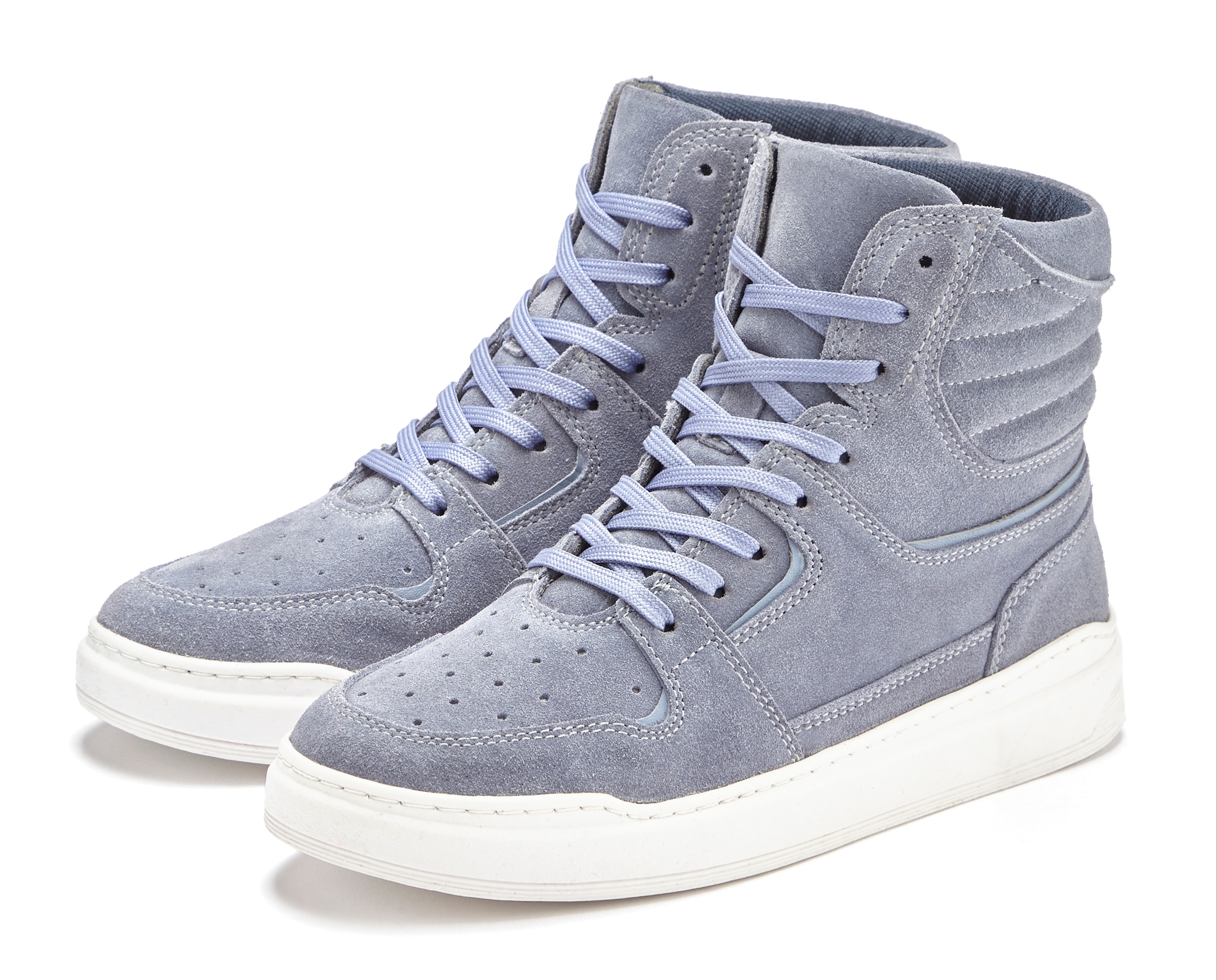 Sneaker, Freizeitschuh, Halbschuh, High Top aus Leder