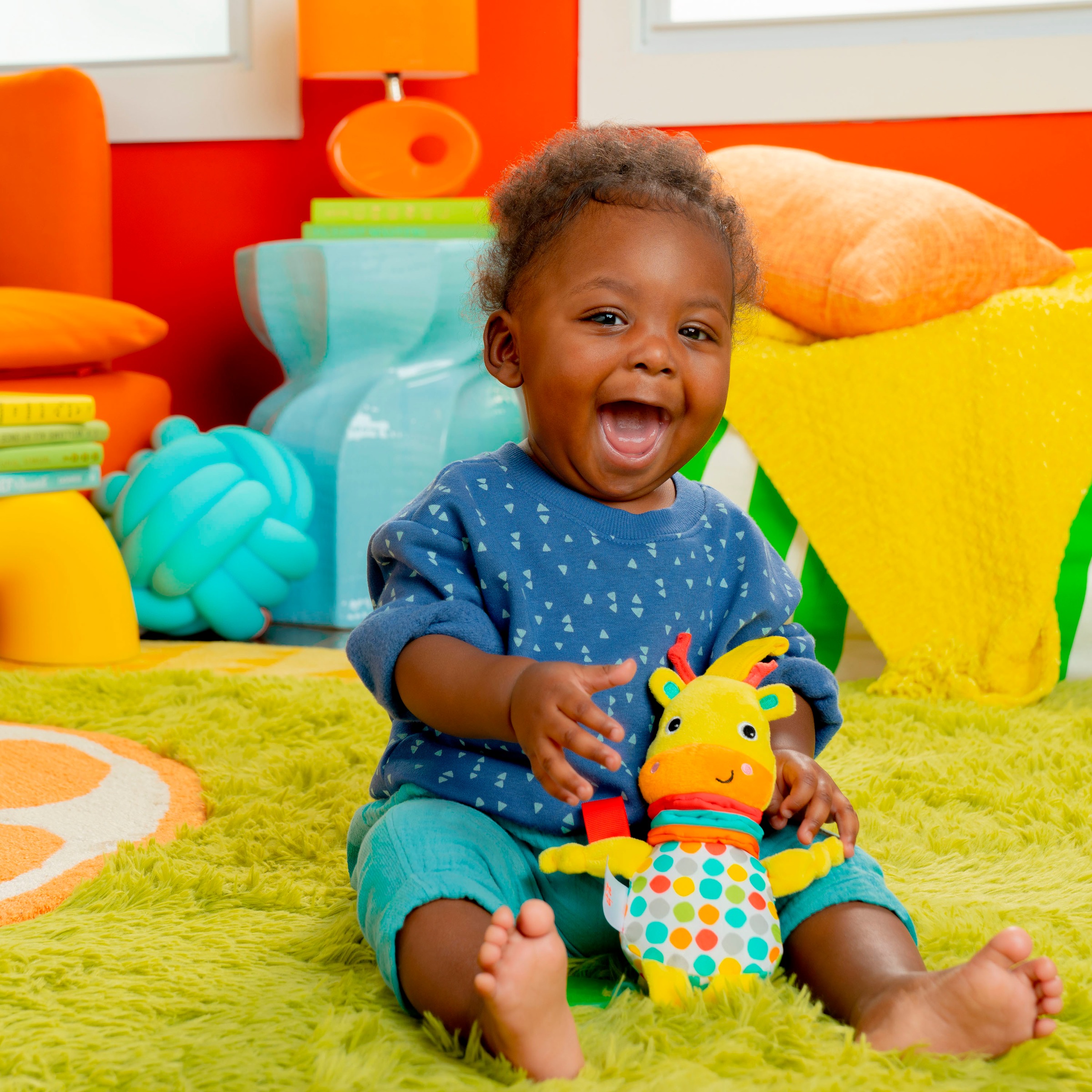 Bright Starts Lernspielzeug »Bright Starts Pull, Play & Boogie Musical Activity Toy«, mit Sound