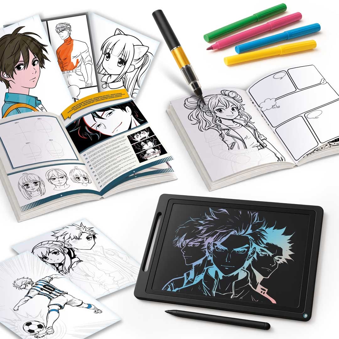 Lisciani Malvorlage »Kids Art - Manga Lab«