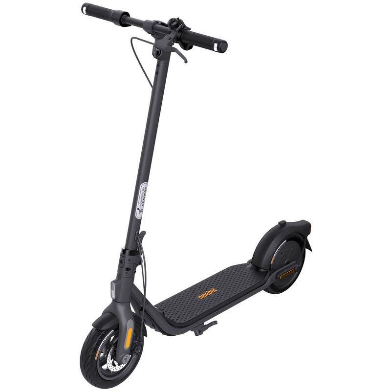 SEGWAY E-Scooter »KickScooter F2 D« Ninebot E-Scooter, mit Straßenzulassung, bis zu 40 km Reichweite schwarz Einfaches Falten ins 2 Schritten...