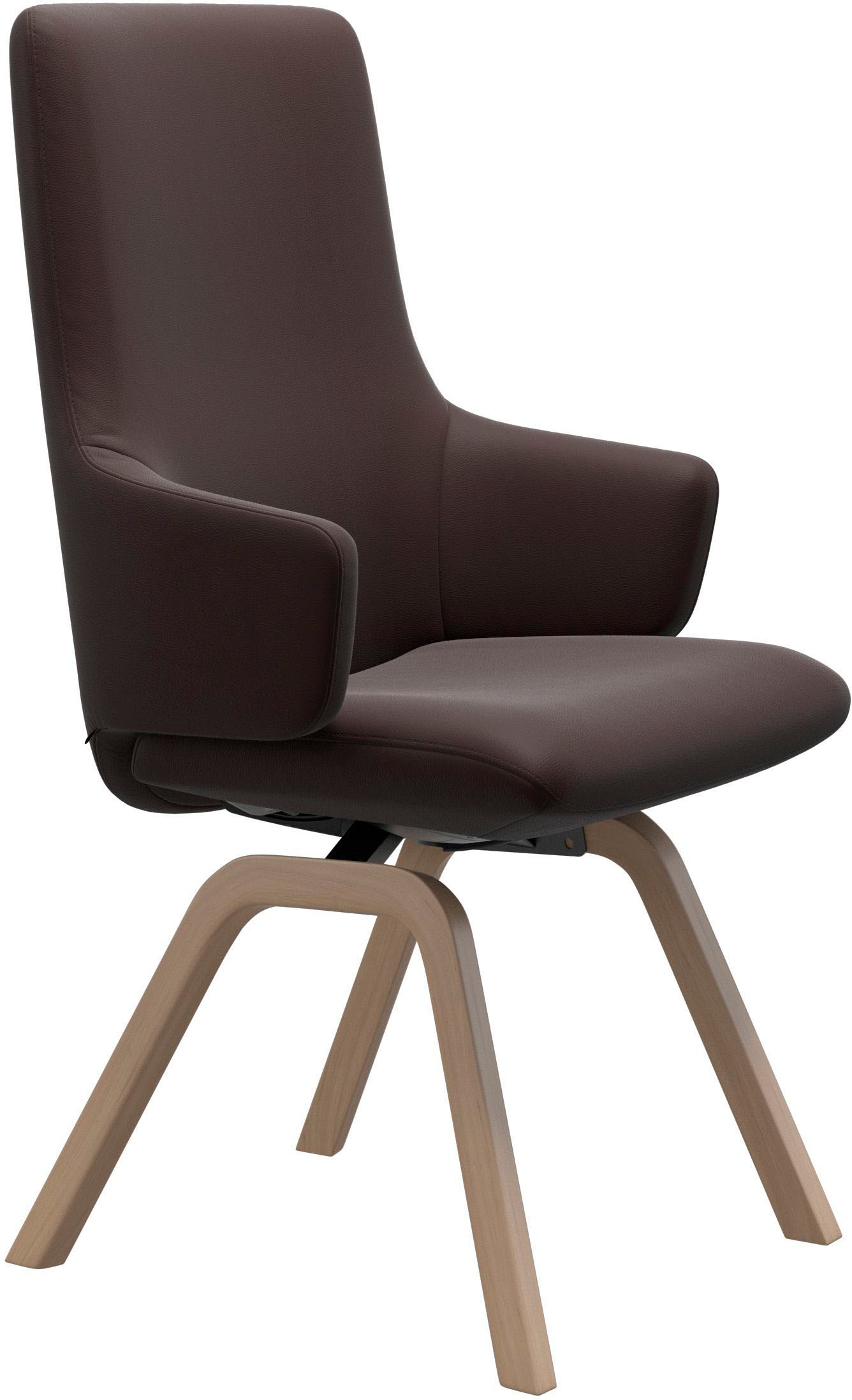 Stressless® Polsterstuhl »Laurel«, Leder PALOMA, High Back mit Armlehne, Größe L, mit schräggestellten Beinen