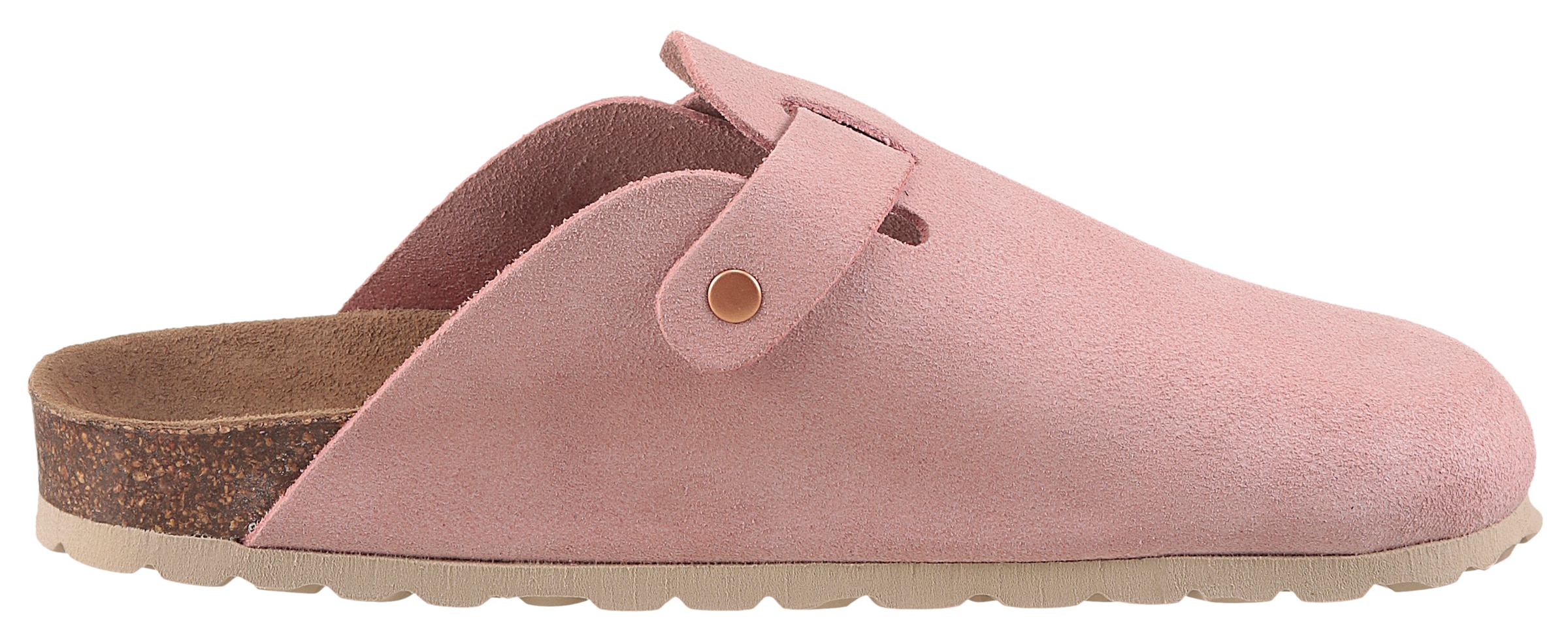 Aniston SHOES Clog, Hausschuh, Sommerschuh, mit ergonomischem Fußbett - NEUE KOLLEKTION