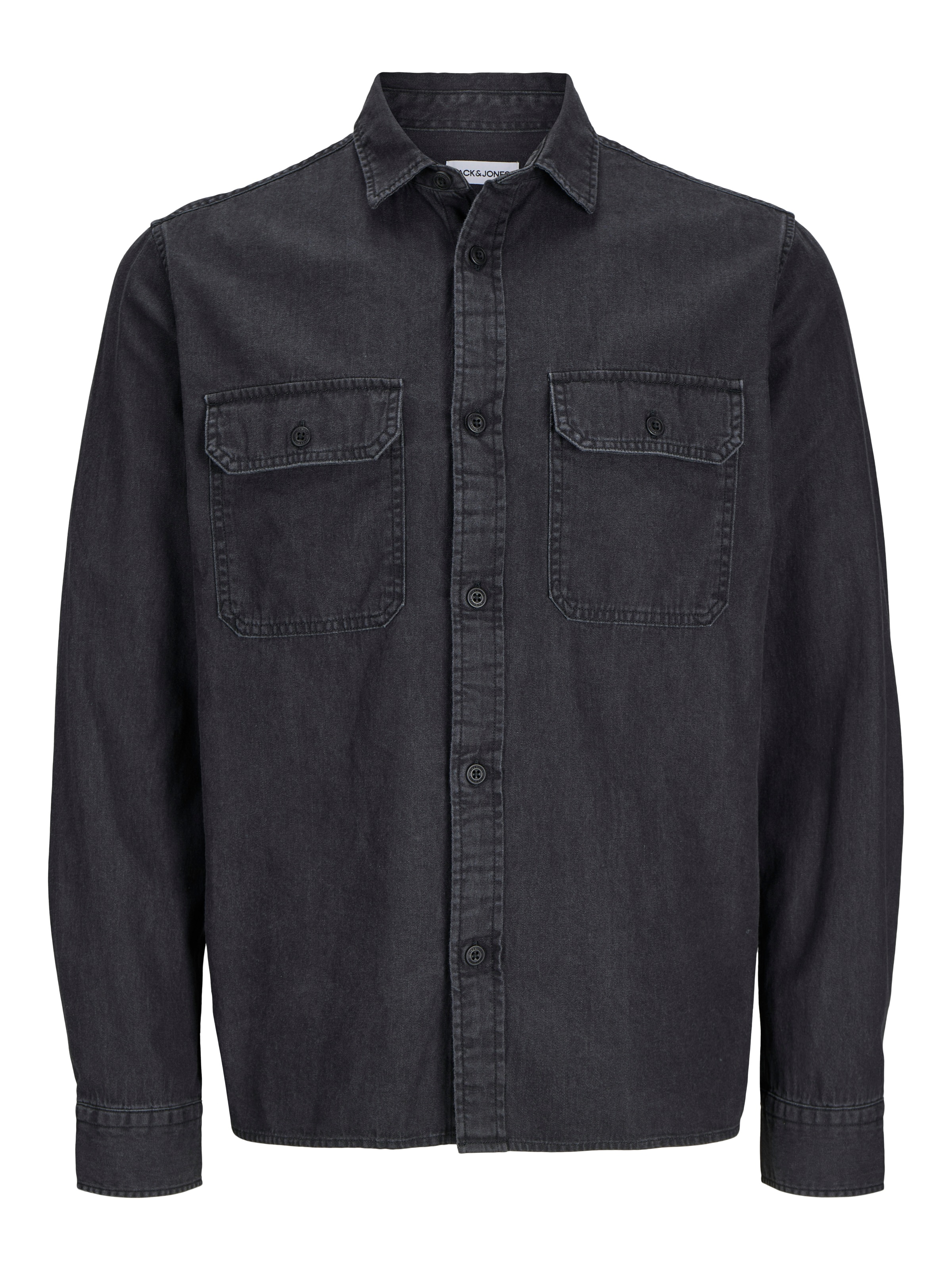 Jack & Jones Langarmhemd »JJETRAVIS SHIRT LS NOOS«, mit Brusttaschen