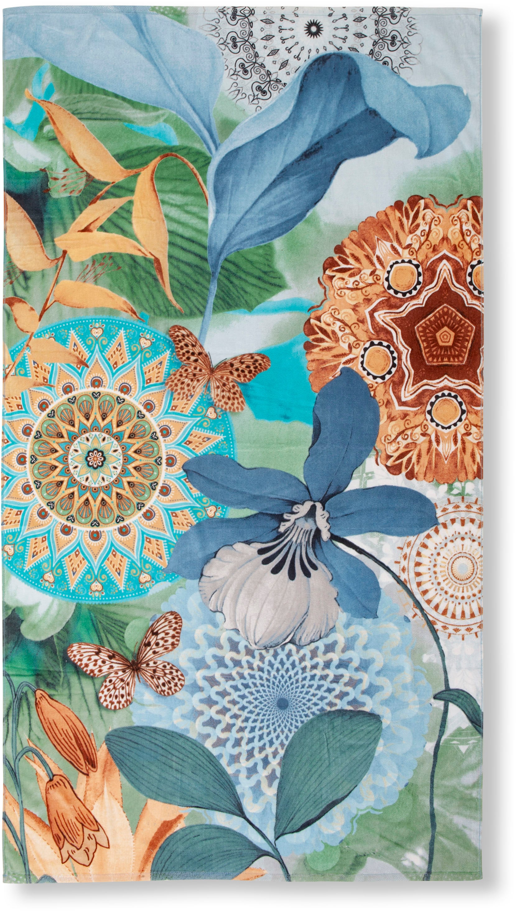 hip Strandtuch »Zephir« 100% Baumwolle, Velours, 100x180, Weich, Strand, Ma günstig online kaufen