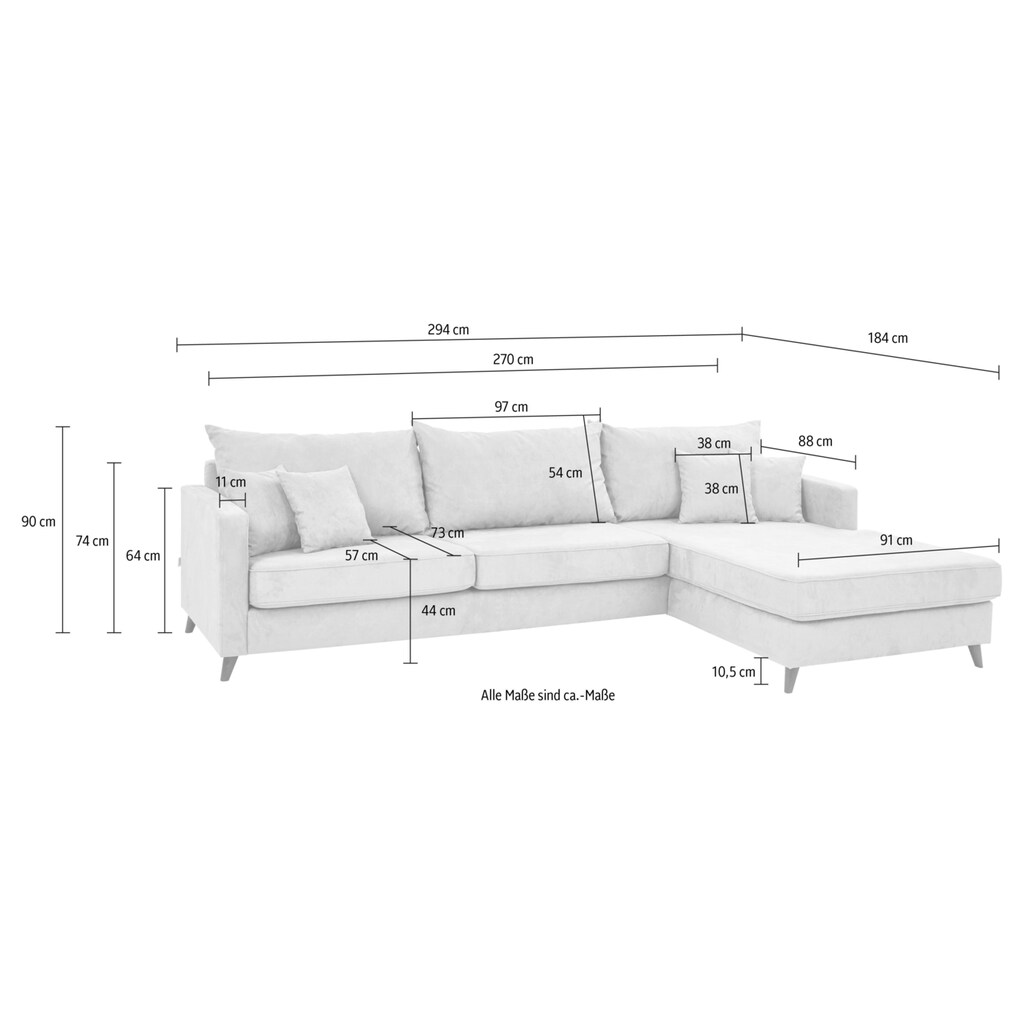 Guido Maria Kretschmer Home&Living Ecksofa »Renesse«