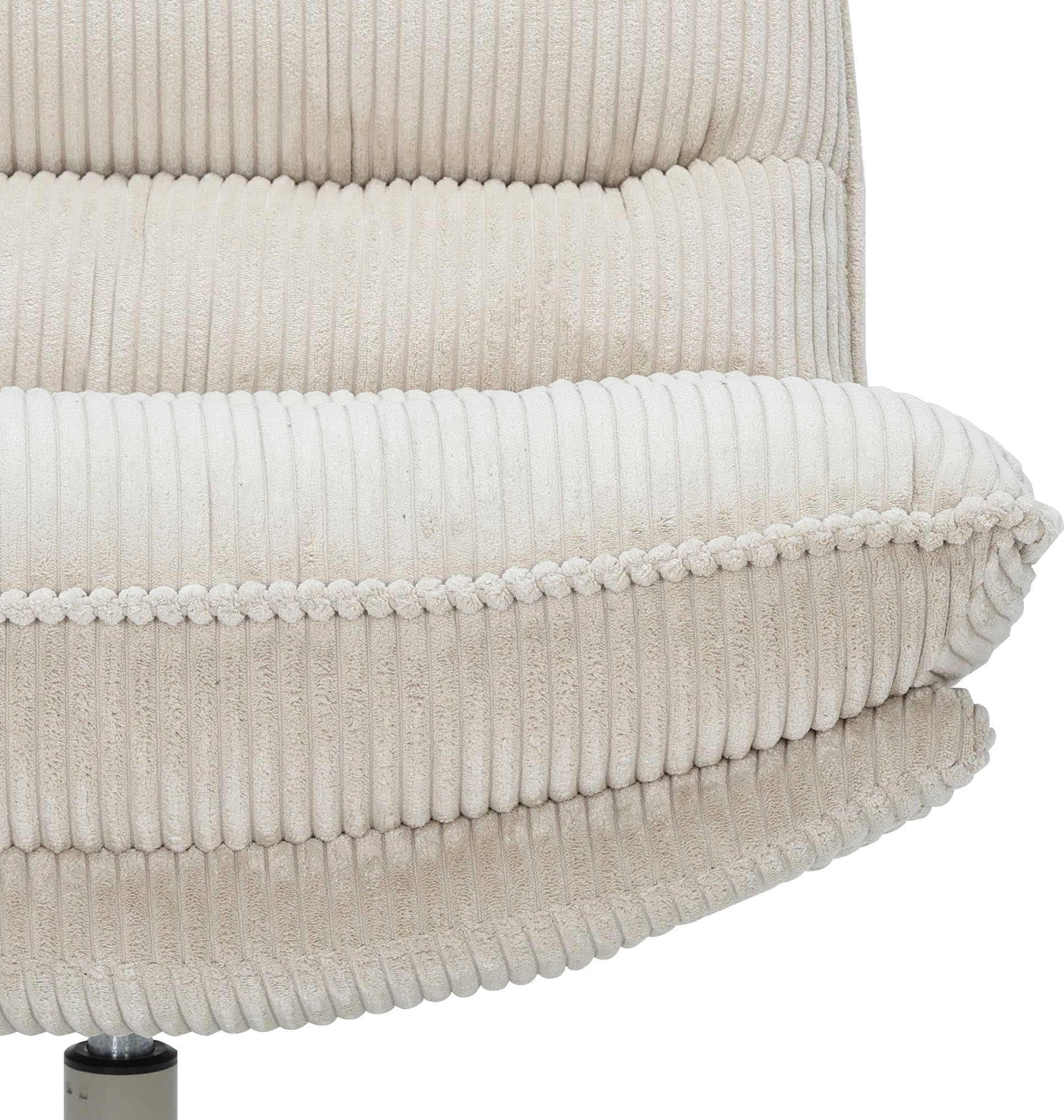 OTTO home Sessel »AVAA, Loungesessel im softem Cord-Bezug,« 360° Grad drehbar, Relax- und TV-Sessel