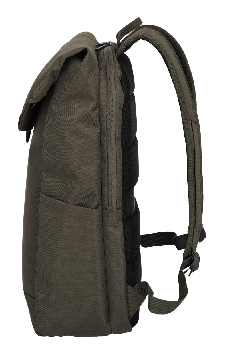 travelite Laptoprucksack »PATHWAY Fold«, Aufsteckfunktion Freizeitrucksack Seitlicher Eingriff