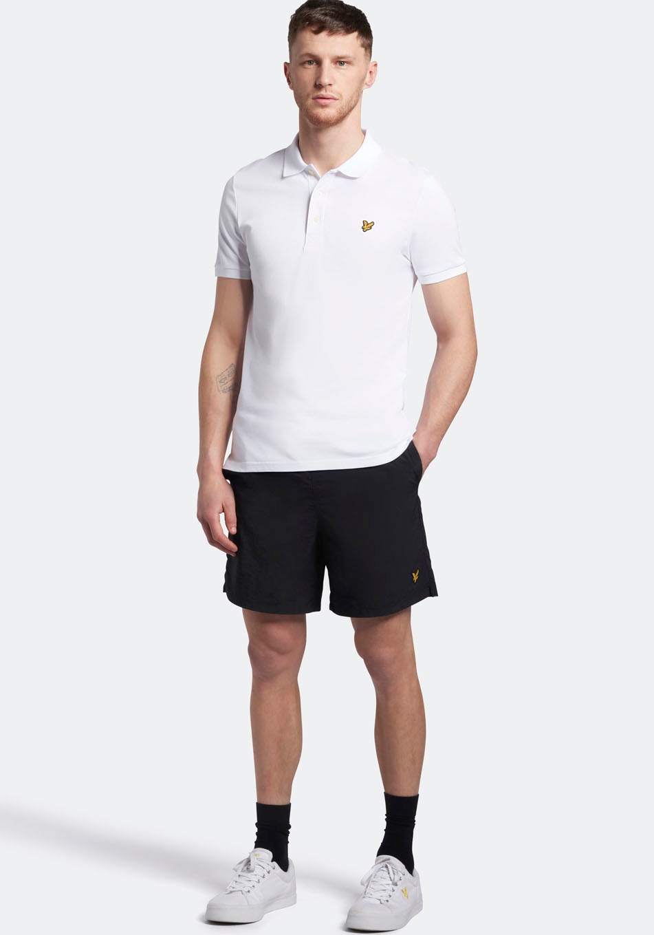 3. Bild von Lyle & Scott Shorts, mit dezentem Logobadge