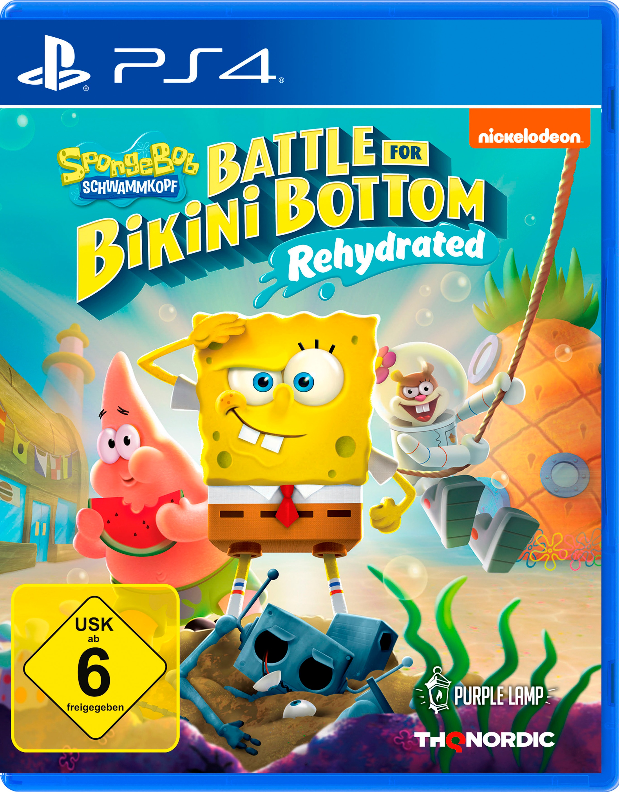 THQ Nordic Spielesoftware »PS4 Spongebob Schwammkopf: Battle For Bikini Bottom - Rehydrated«, PlayStation 4