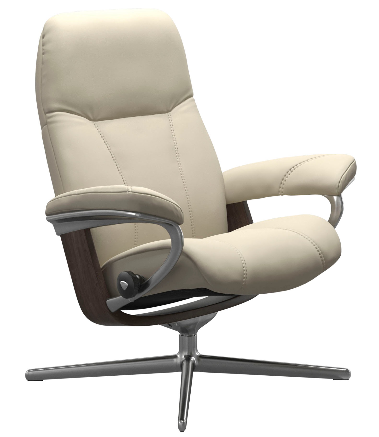 Stressless® Relaxsessel »Consul«, mit Cross Base, Größe S, M & L, Holzakzent Wenge