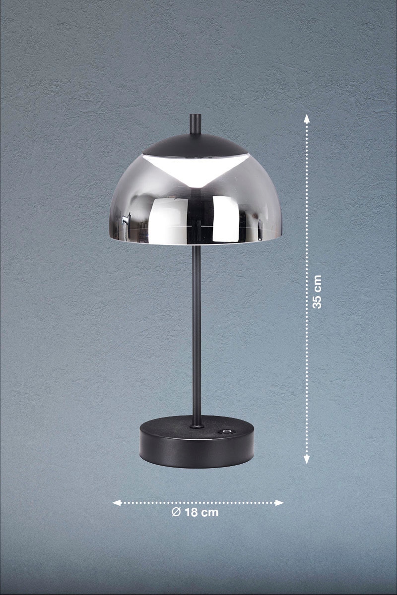 easy! BY FHL LED Tischleuchte »Riva«, 1 flammig, Leuchtmittel LED-Modul | LED fest integriert, LED,MobilesLicht,Akkulampe,Farbtemperatureinstellung,Dimmbar