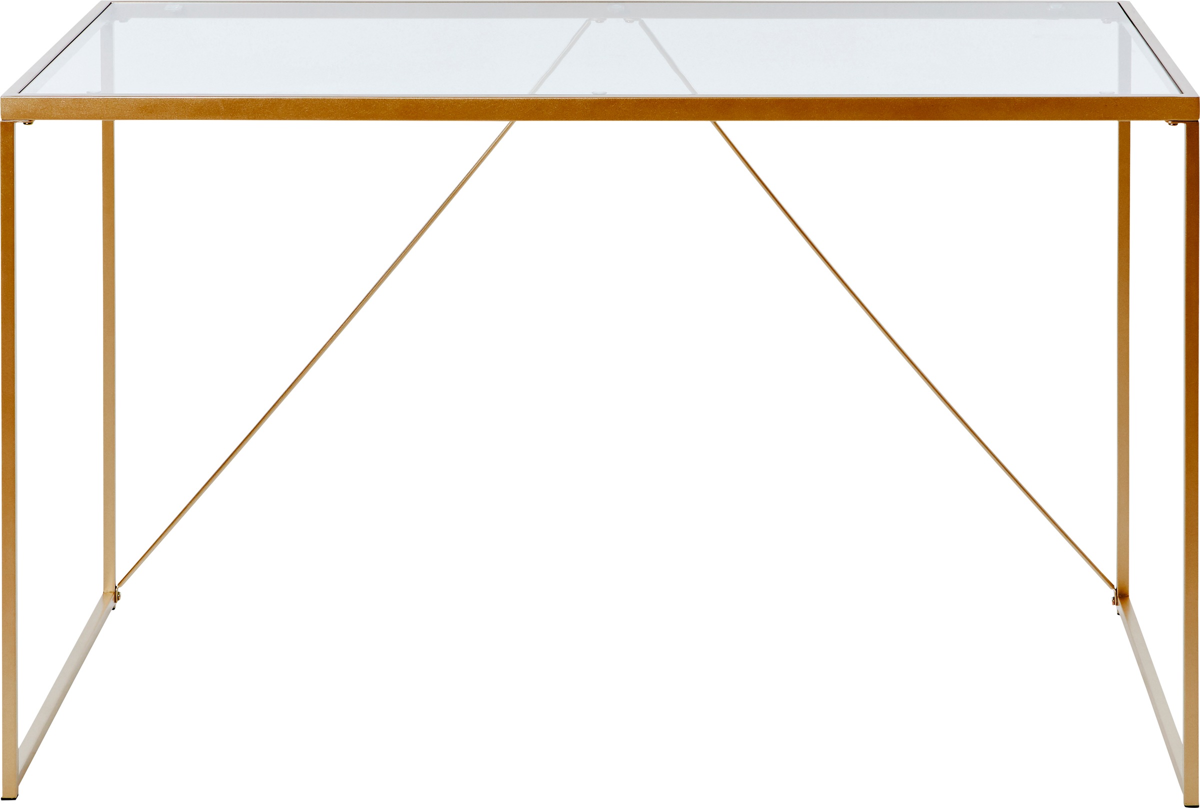 Jahnke Schreibtisch »GLAM DESK« 1 Stk. tlg. Sicherheitsglas günstig online kaufen