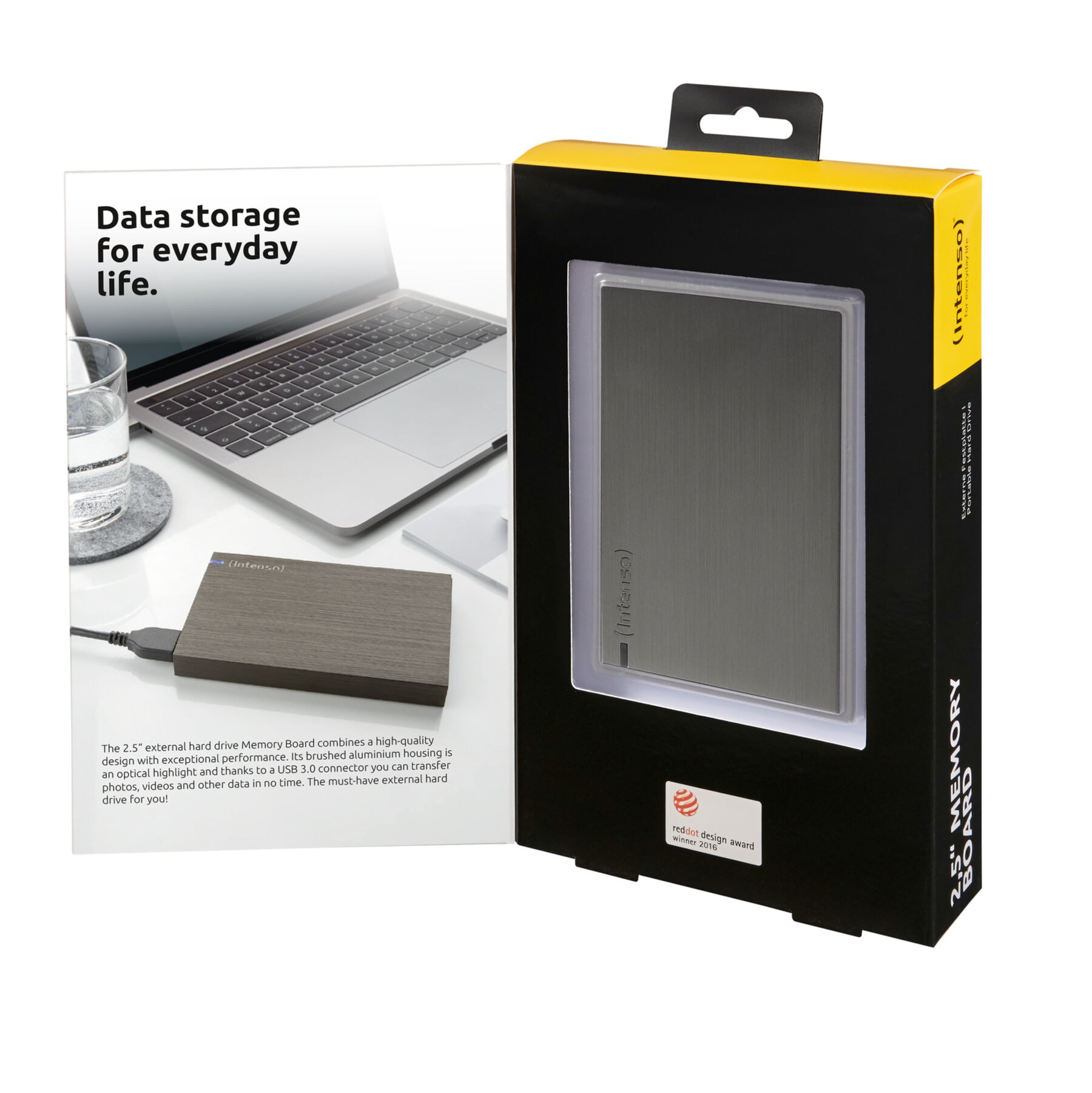 Intenso externe HDD-Festplatte »Memory Board 1TB«, 2,5 Zoll, Anschluss USB 3.0