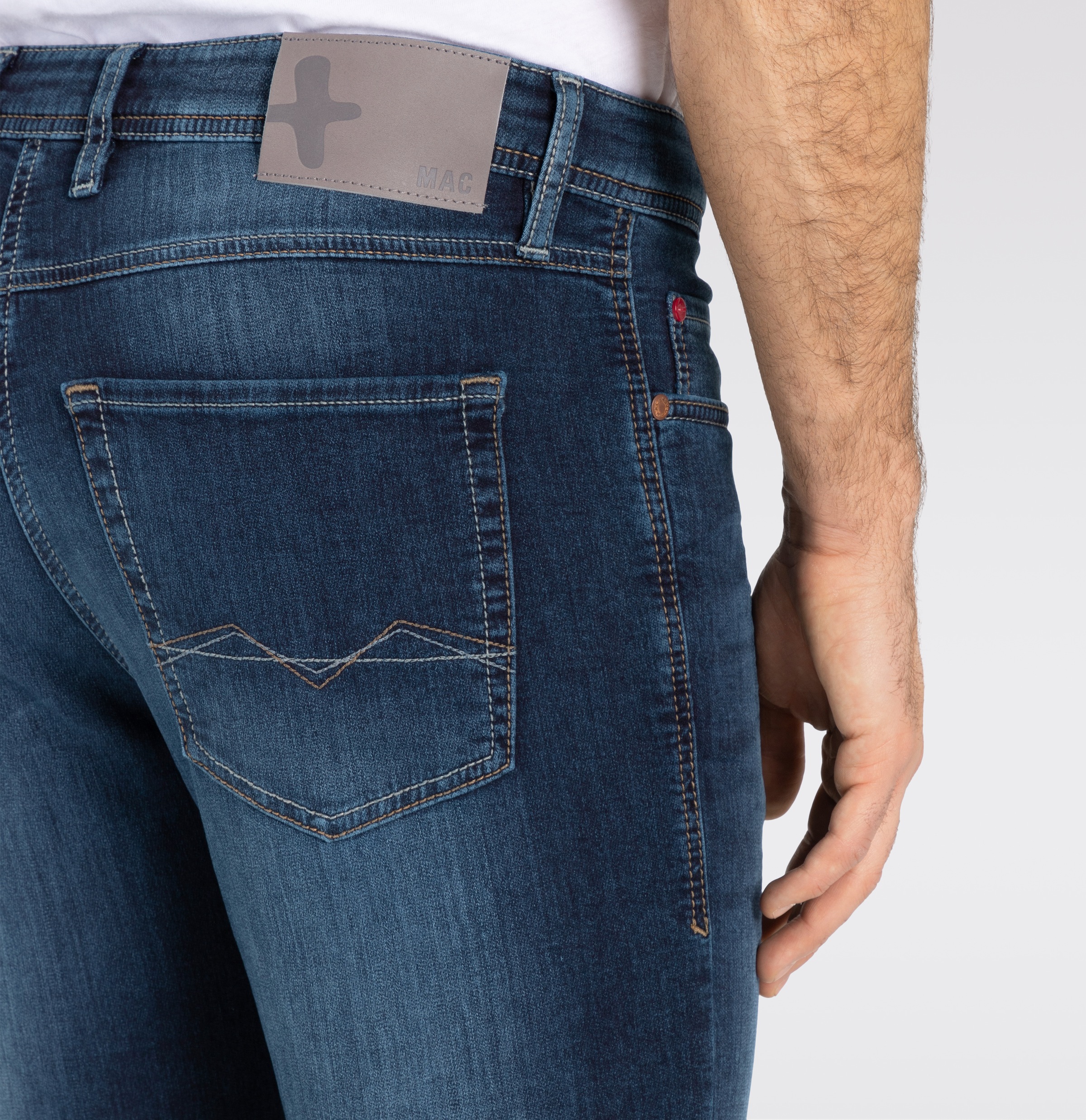 MAC Tapered-fit-Jeans, im Five-Pocket Style