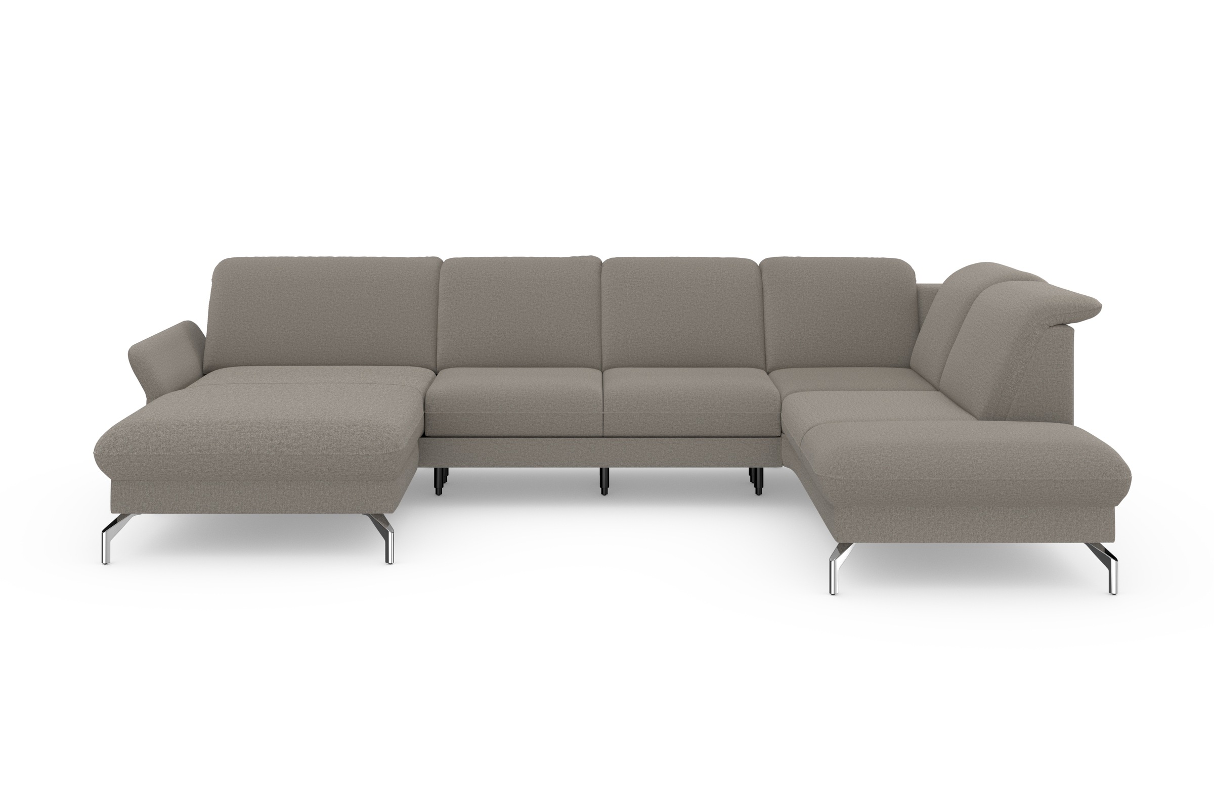 sit&more Wohnlandschaft »Fashion U-Form« wahlweise mit Kopfteilverstellung, günstig online kaufen