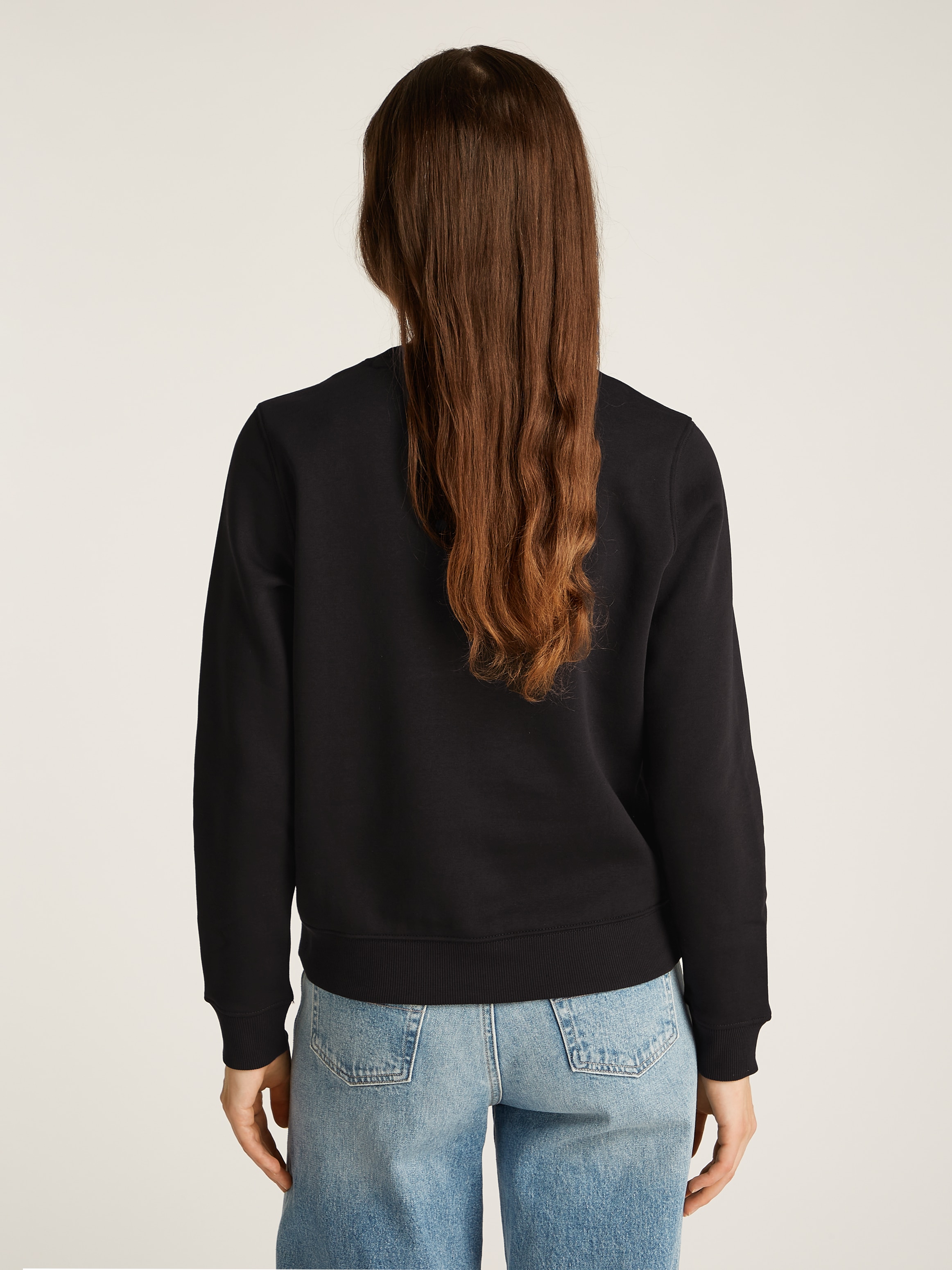 Tommy Jeans Sweatshirt »TJW REG S FLAG CREW«, mit Tommy Jeans Logo-Flag auf der Brust
