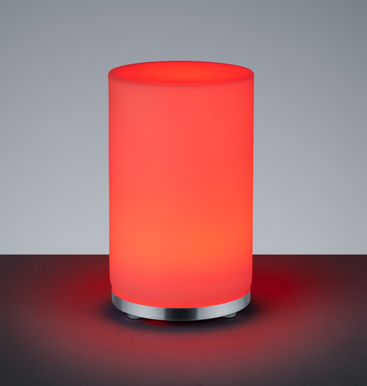 TRIO Leuchten LED Tischleuchte »John«, 1 flammig-flammig, Nachttischlampe,  Glasschirm, inkl. Fernbedienung, warmweiß 3000 Kelvin auf Raten kaufen