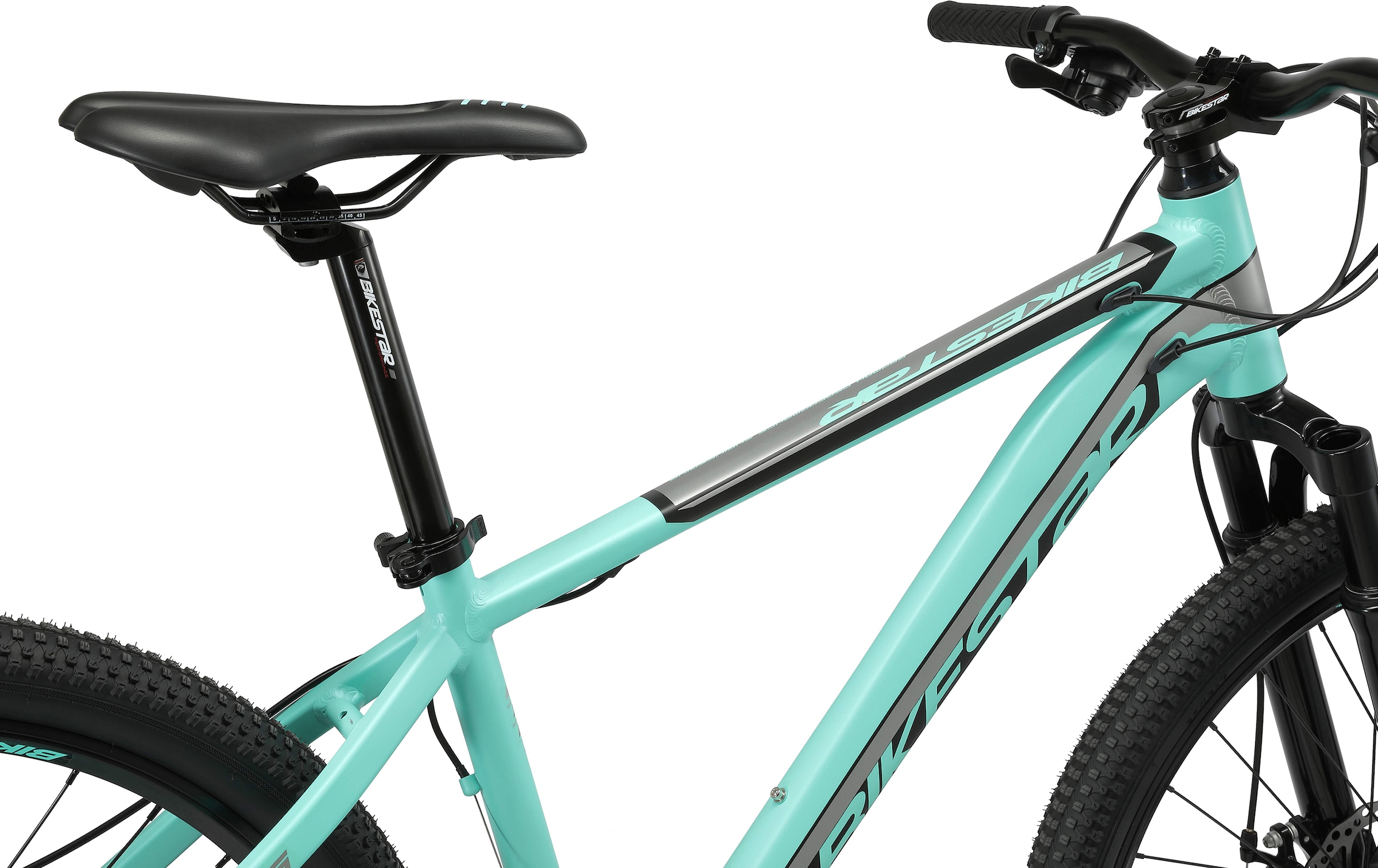 Bikestar Mountainbike 21 Gang Shimano RD-TY300 Schaltwerk Kettenschaltung für Damen und Herren, Kettenschaltung
