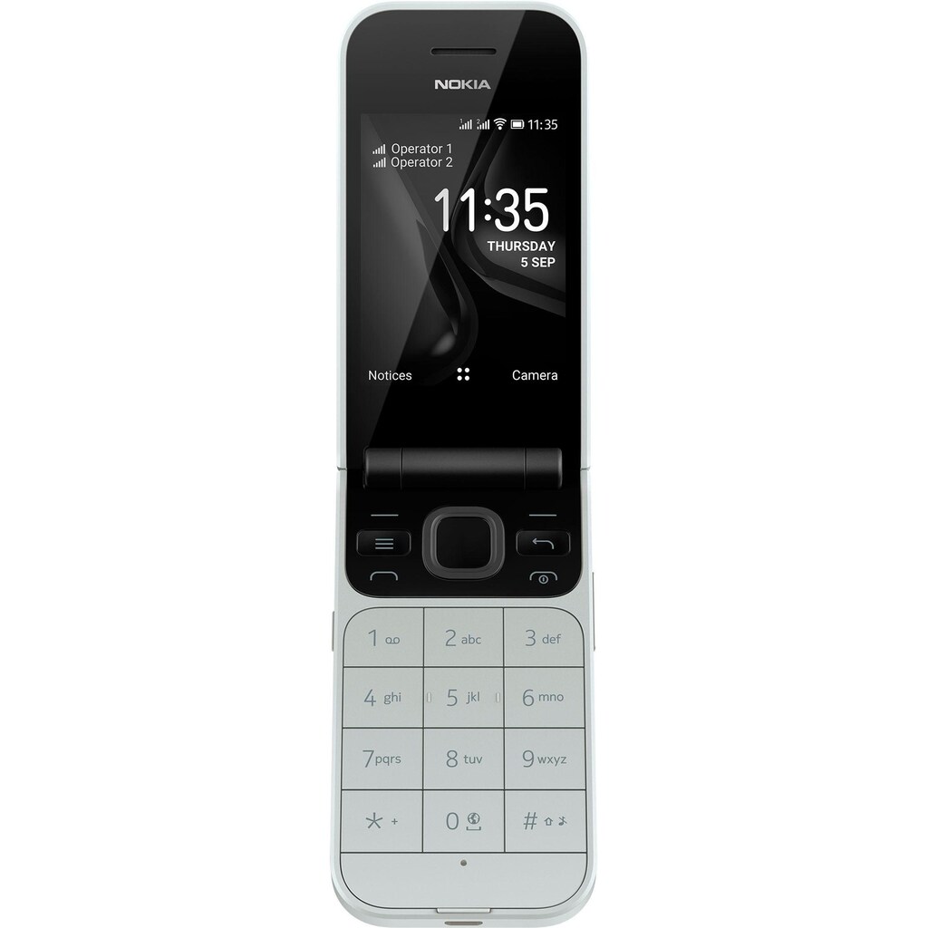 Nokia Klapphandy »2720«, grau, 7,1 cm/2,8 Zoll, 4 GB Speicherplatz, 2 MP Kamera